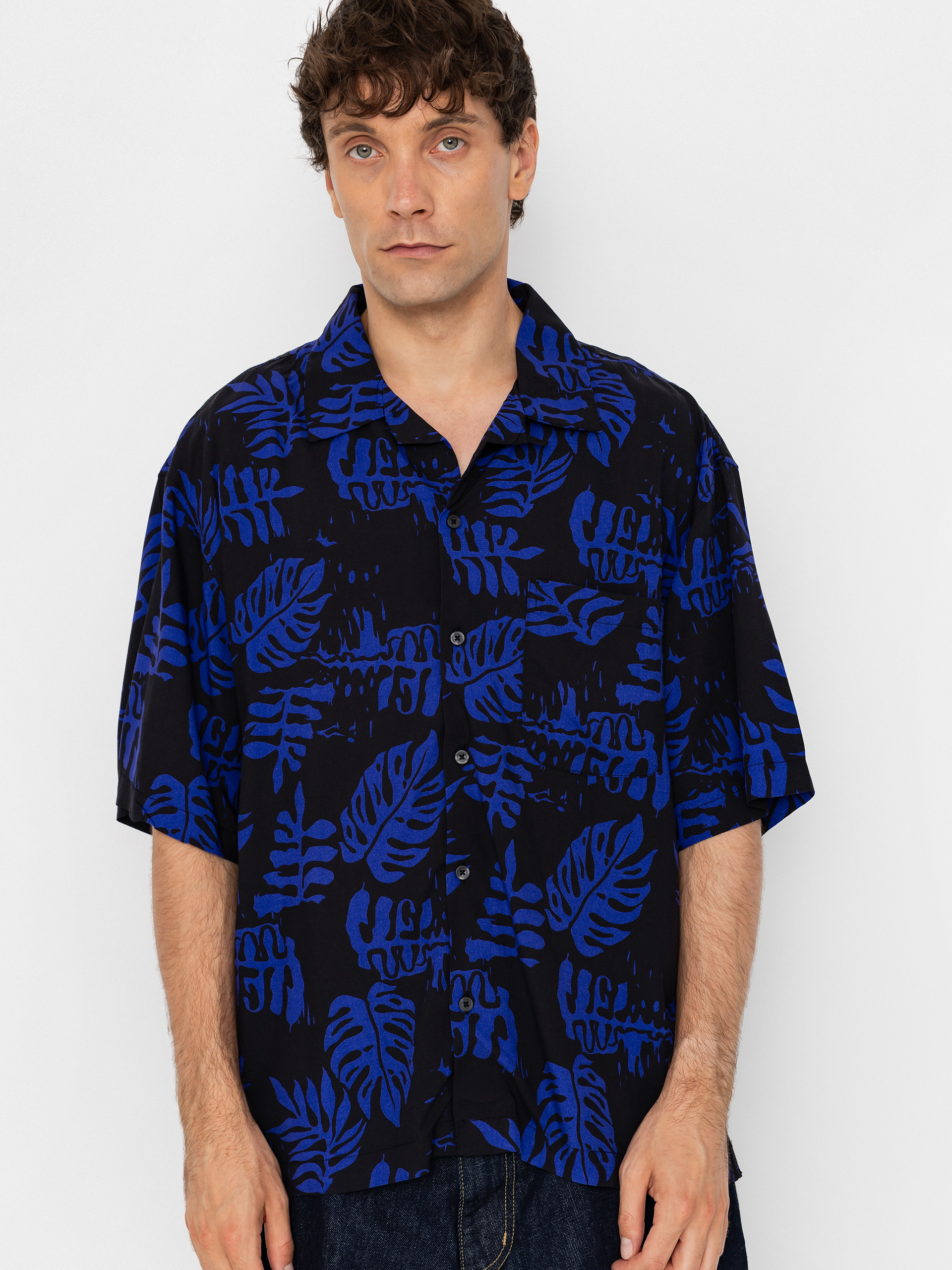 Koszula Vans Van Doren Printed Camp (royal cobalt)