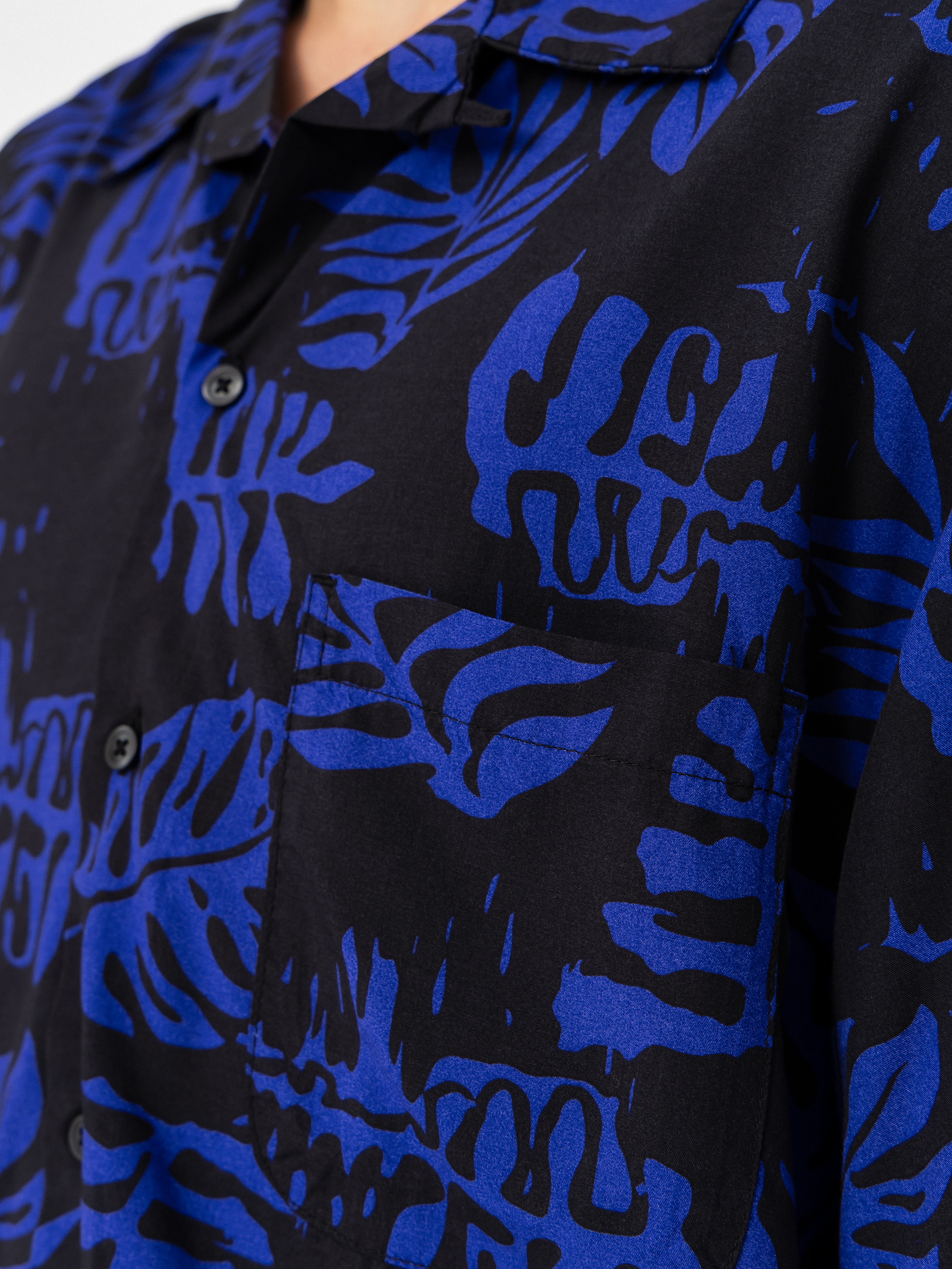 Koszula Vans Van Doren Printed Camp (royal cobalt)