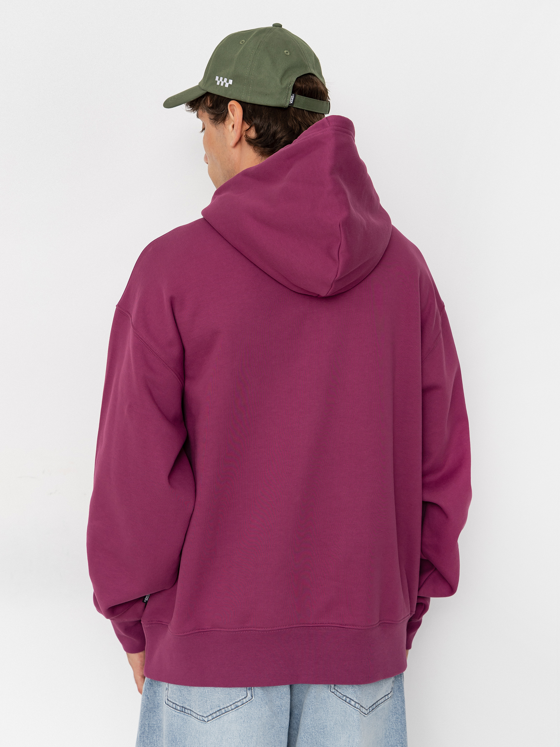 Bluza z kapturem Vans Left Chest HD (mystic mulberry)
