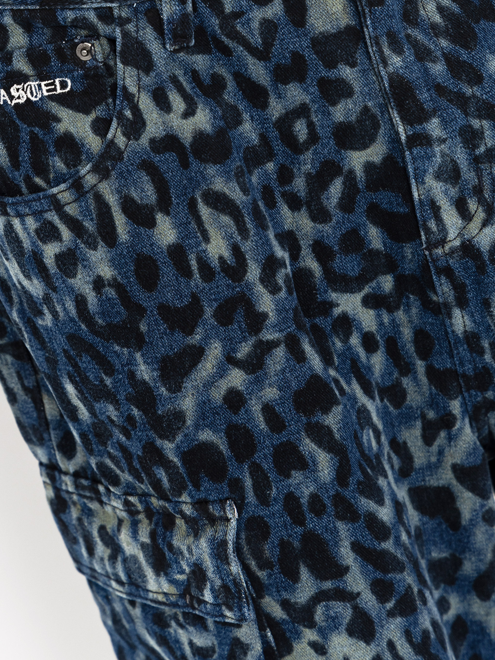 Szorty Wasted Paris Cheetah Grant (blue camo)
