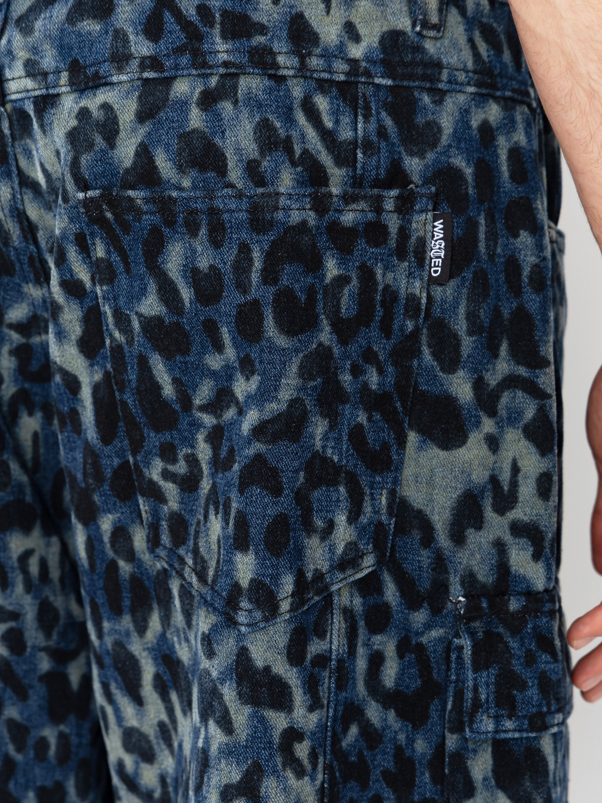 Szorty Wasted Paris Cheetah Grant (blue camo)