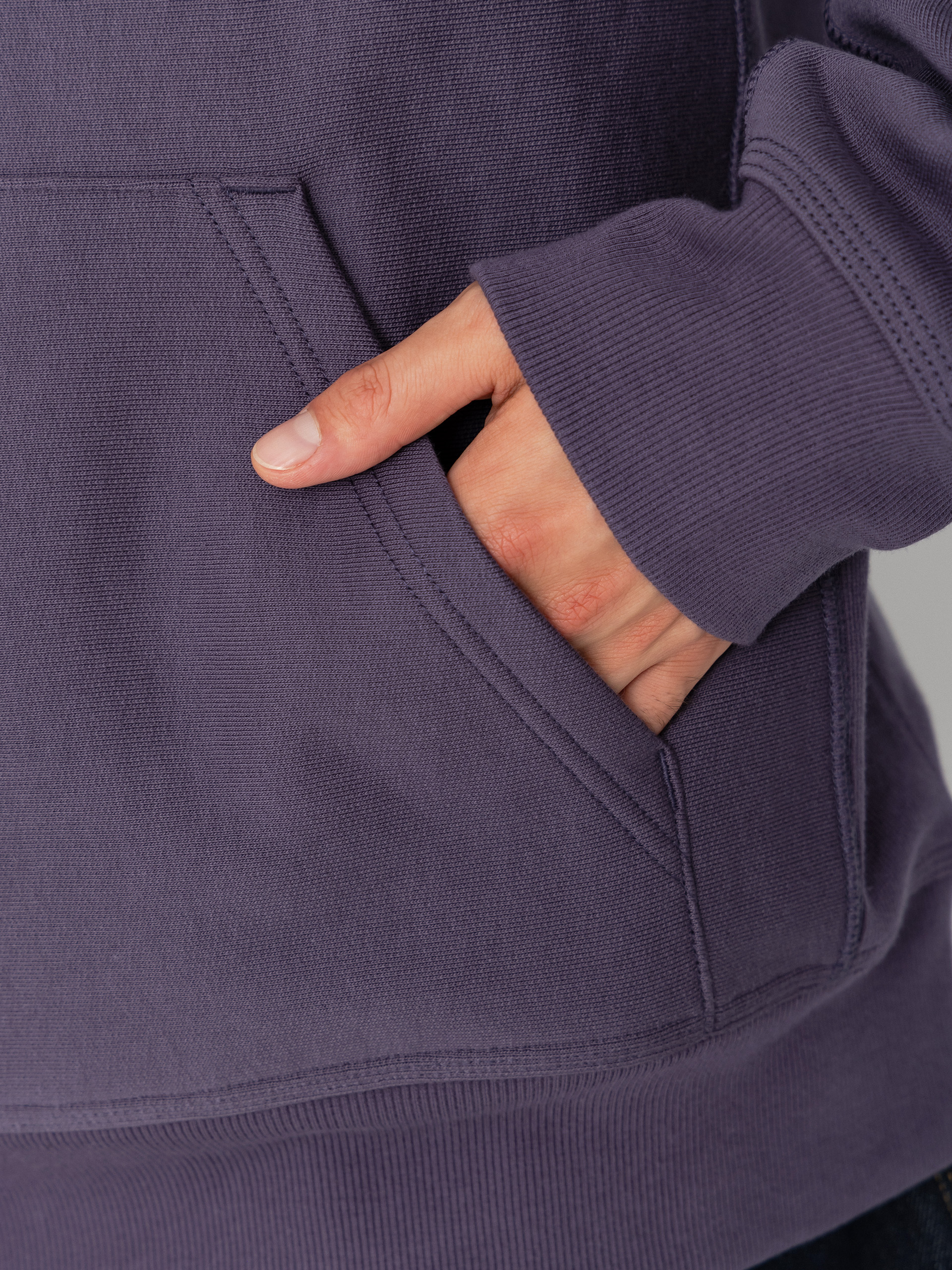 Bluza z kapturem Carhartt WIP American Script HD (shady purple)