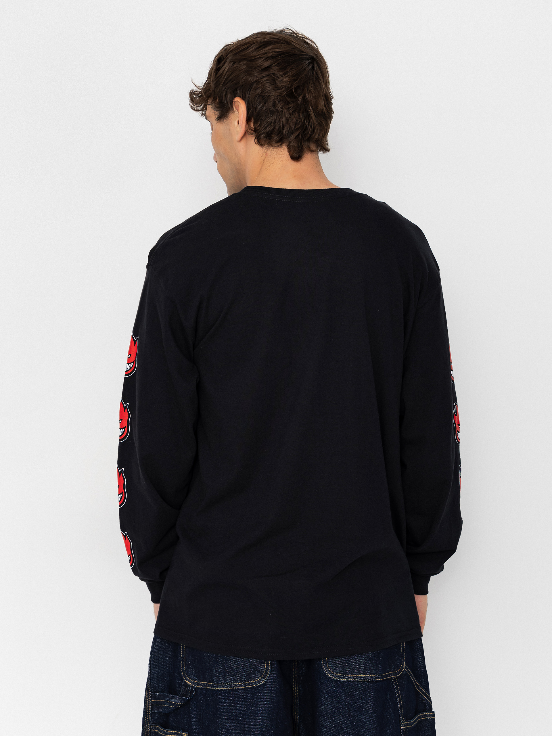 Longsleeve Spitfire Classic 87 Bighead Fill Sleeve (black w/red white black prints)