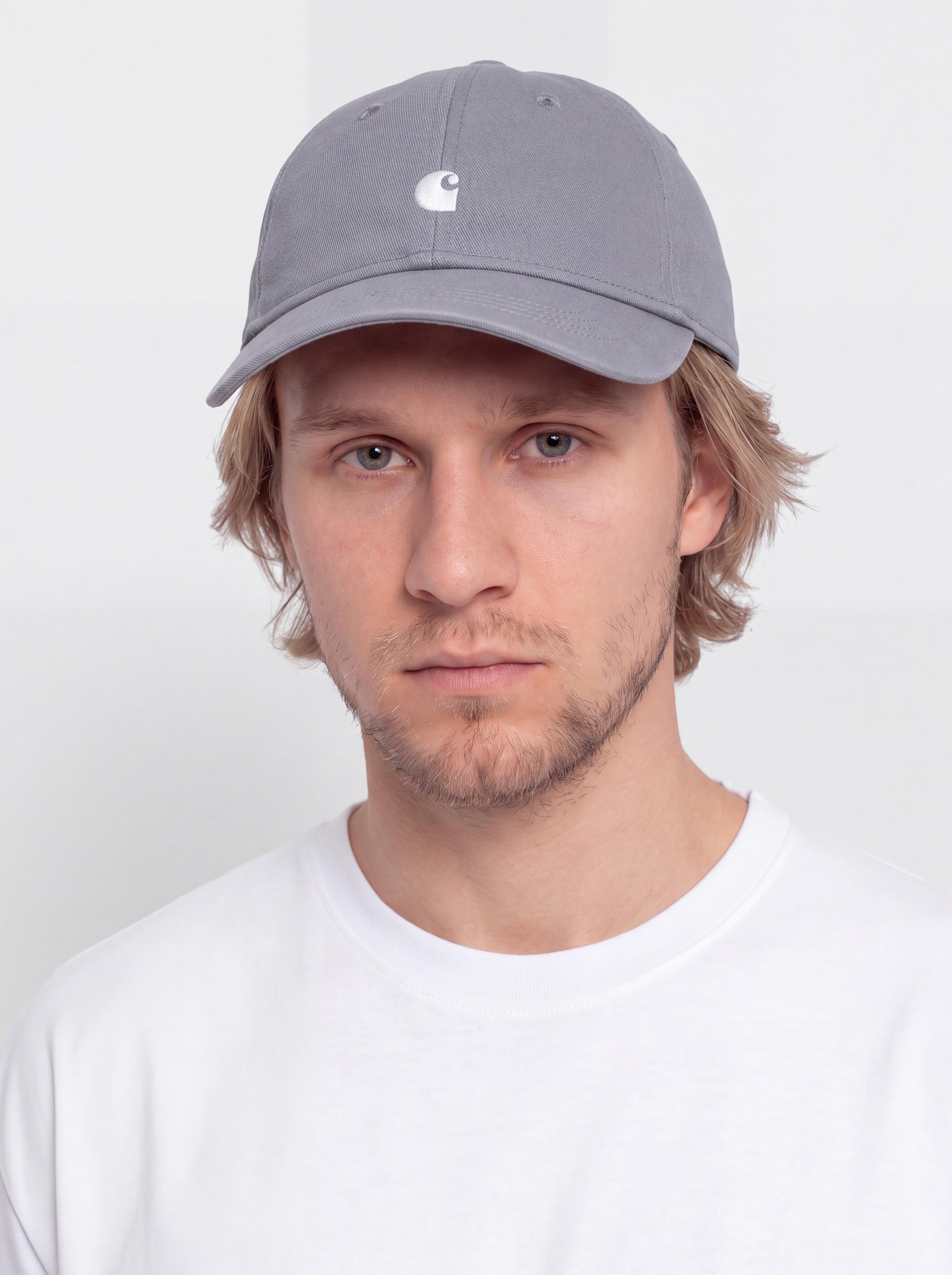 Czapka z daszkiem Carhartt WIP Madison Logo (shady blue/white)