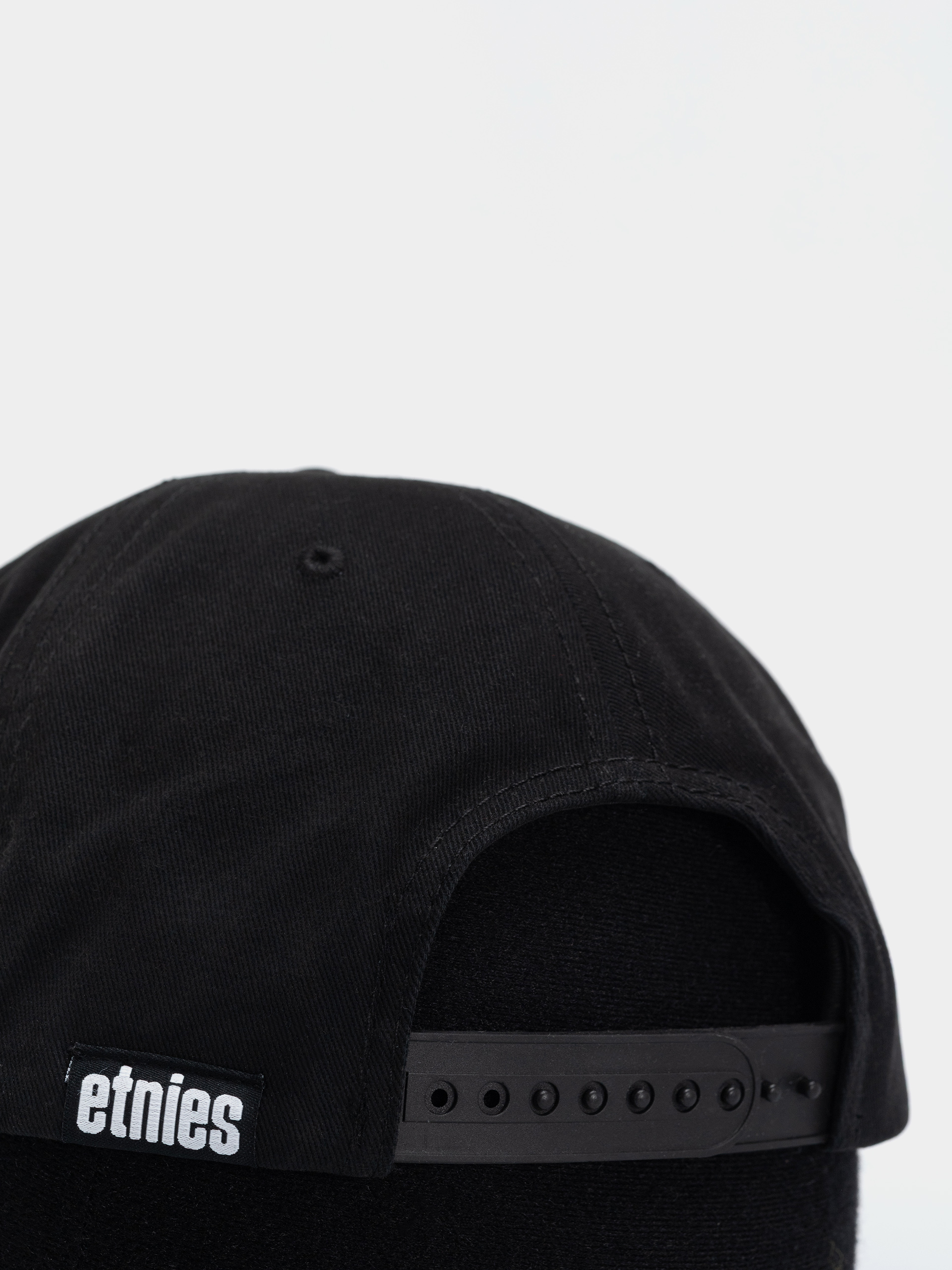 Czapka z daszkiem Etnies Wordmark Embroidery Snapback (black)