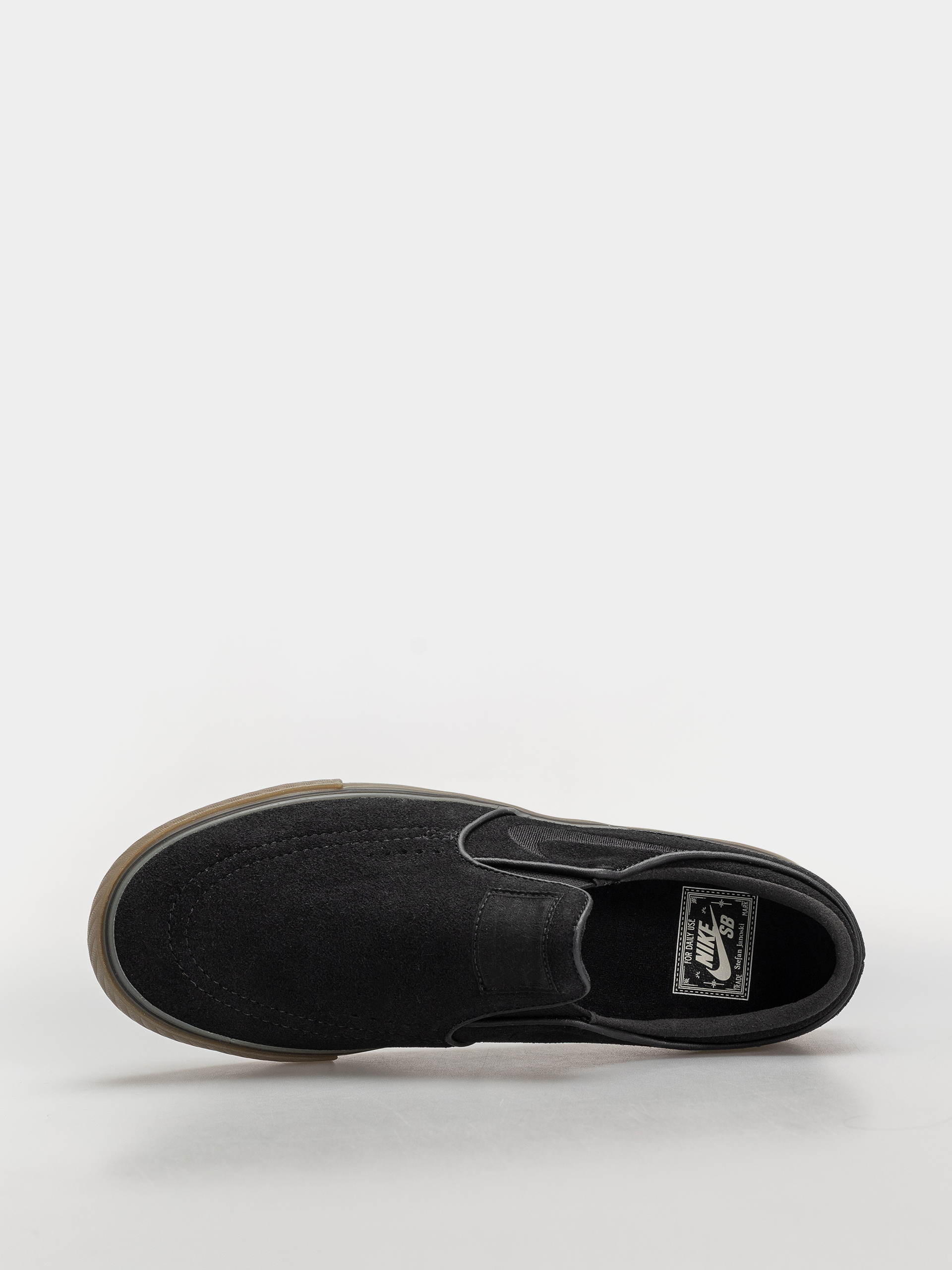 Buty Nike SB Janoski+ Slip (black/black black gum light brown)
