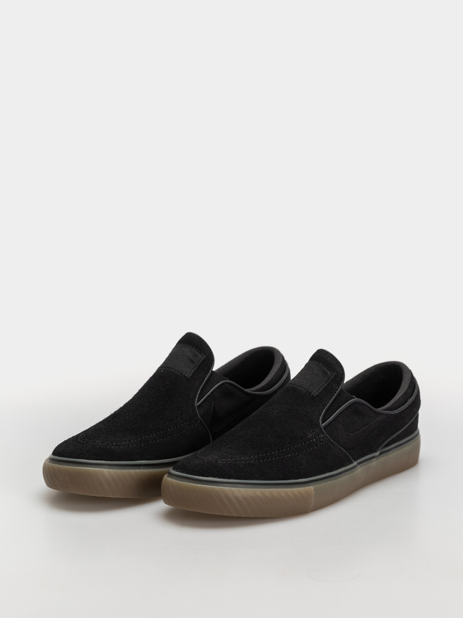 Buty Nike SB Janoski+ Slip (black/black black gum light brown)