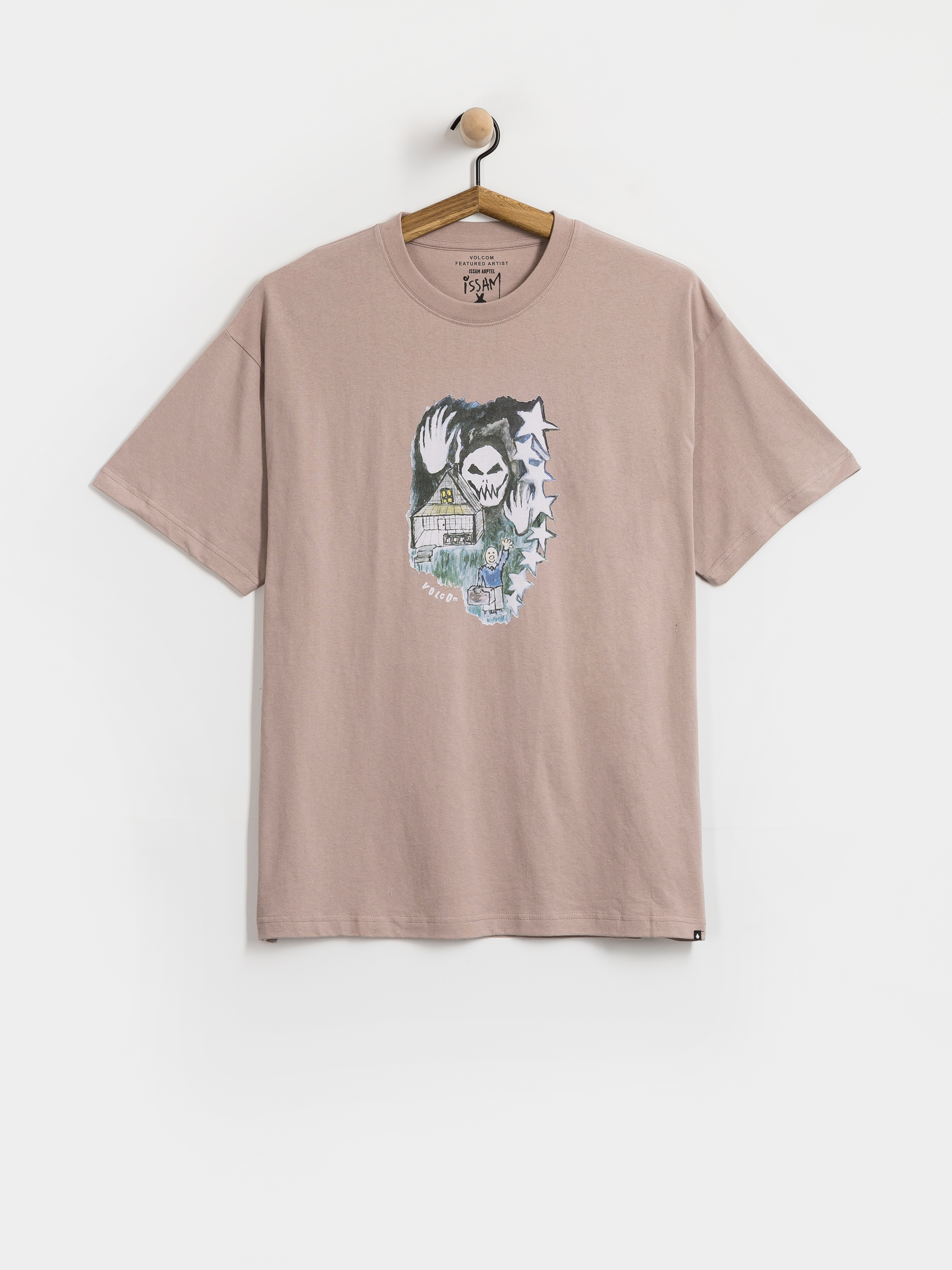 T-shirt Volcom Fa Issam Auptel Lse (bark brown)