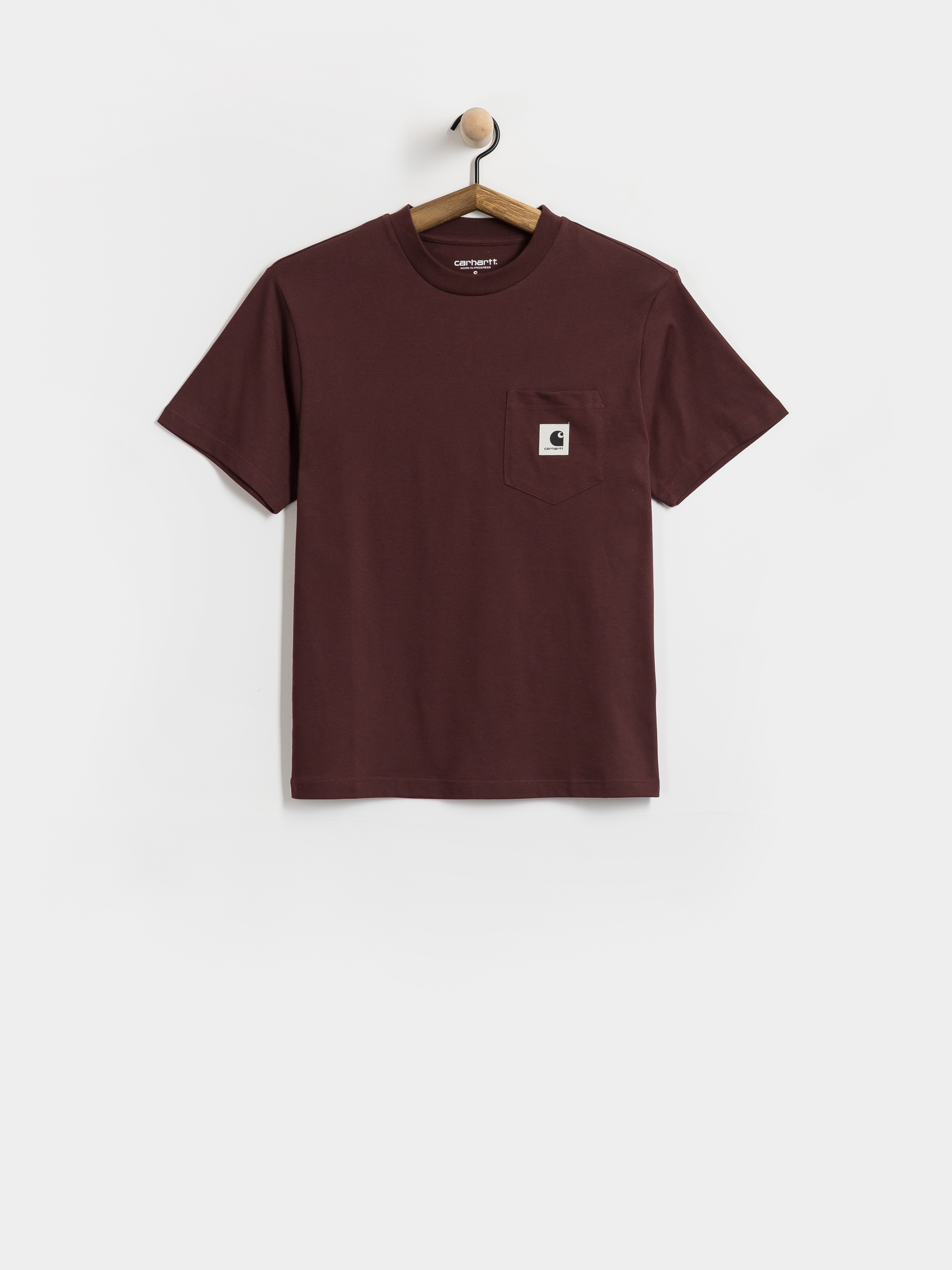 T-shirt Carhartt WIP Pocket Wmn (amarone)