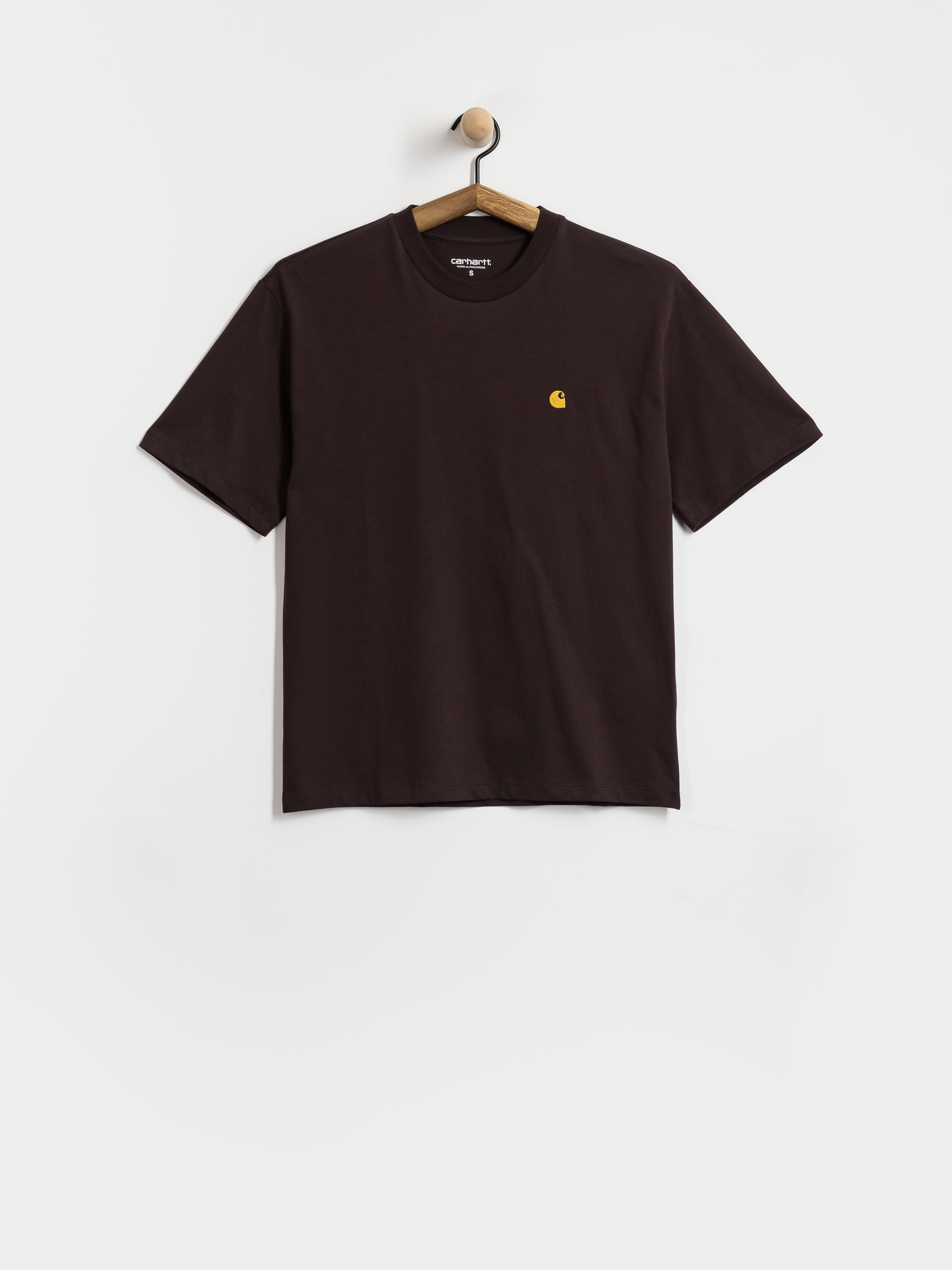 T-shirt Carhartt WIP Chase Wmn (palisander/gold)