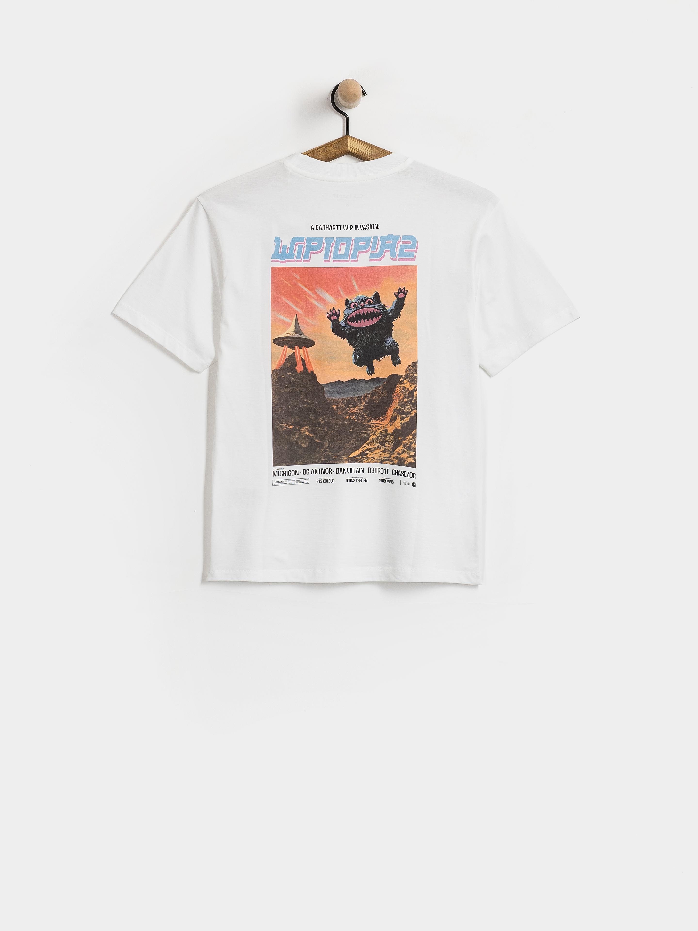 T-shirt Carhartt WIP Wiptopia II Wmn (white)