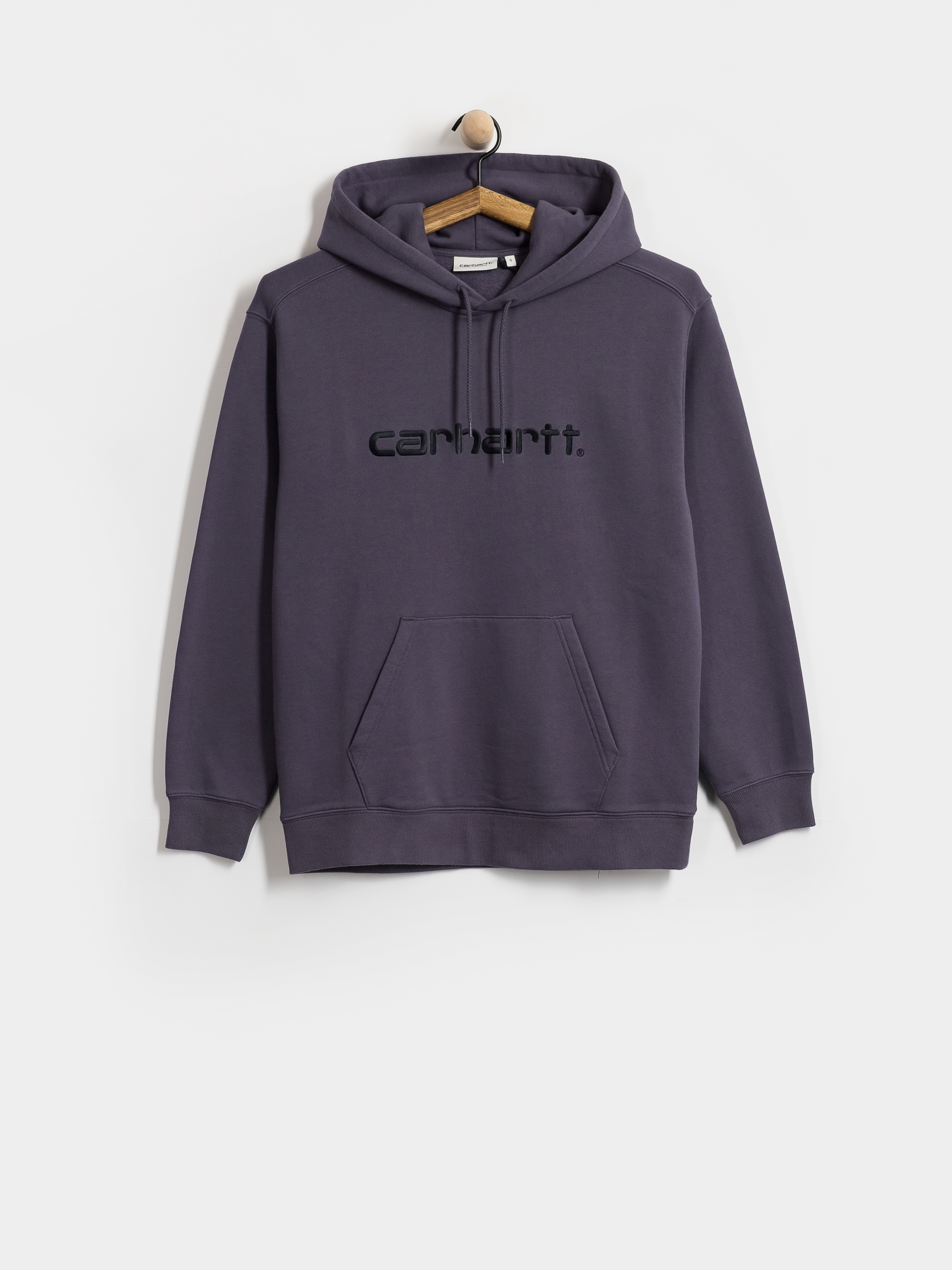 Bluza z kapturem Carhartt WIP Carhartt HD Wmn (shady purple/dark navy)
