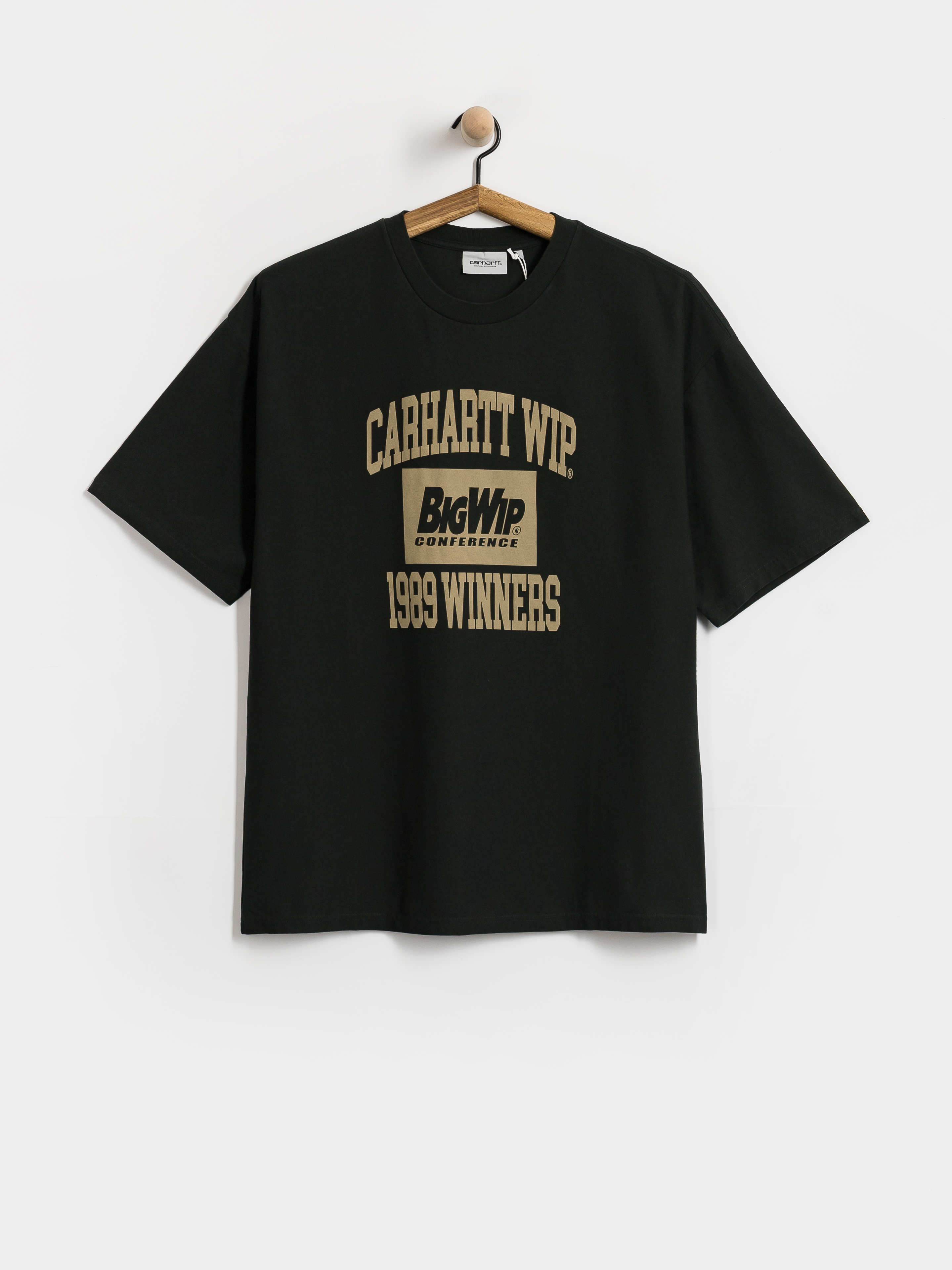 T-shirt Carhartt WIP 1989 Winners (raven/heavy stone wash)
