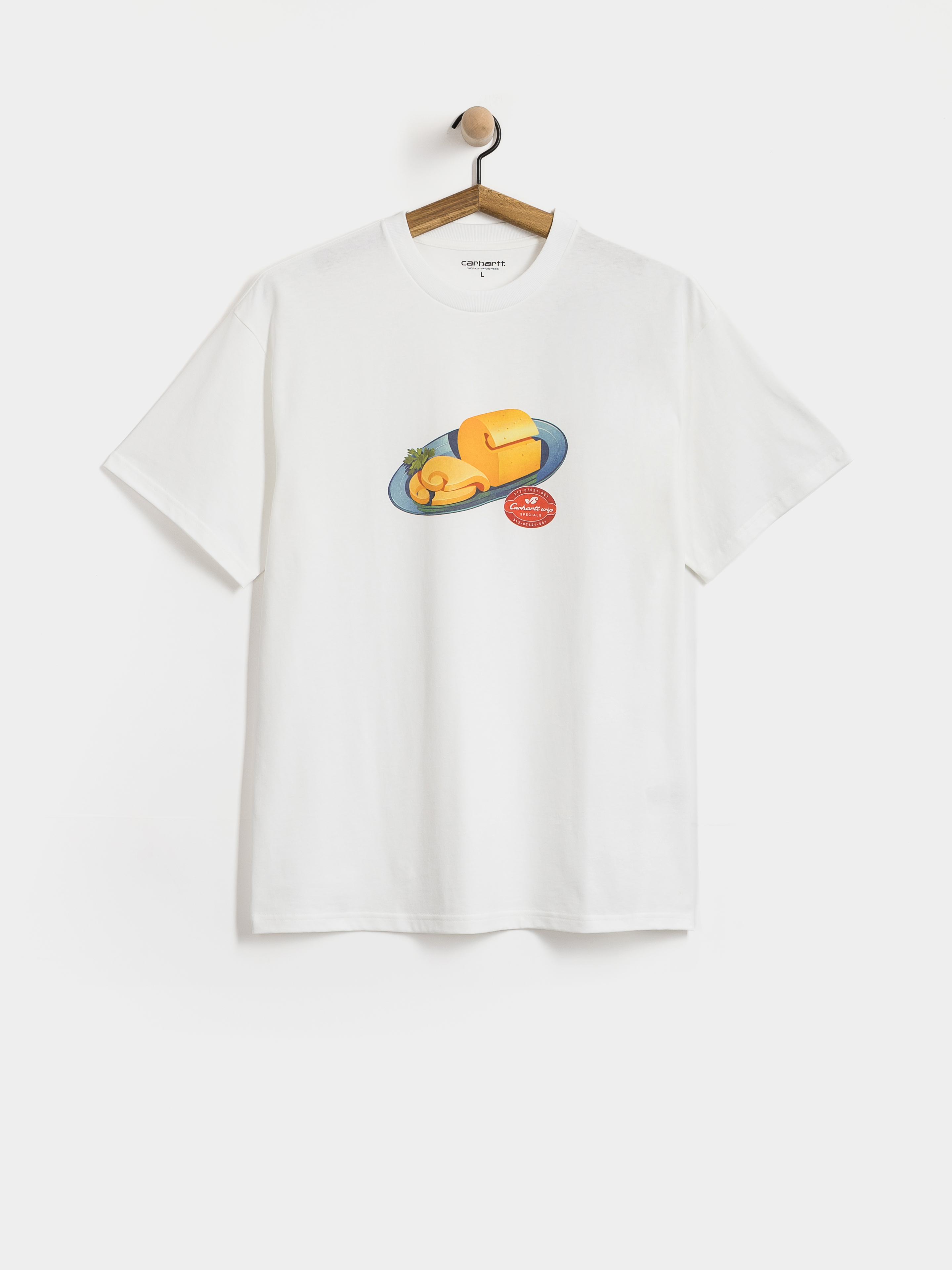 T-shirt Carhartt WIP Fromage (white)