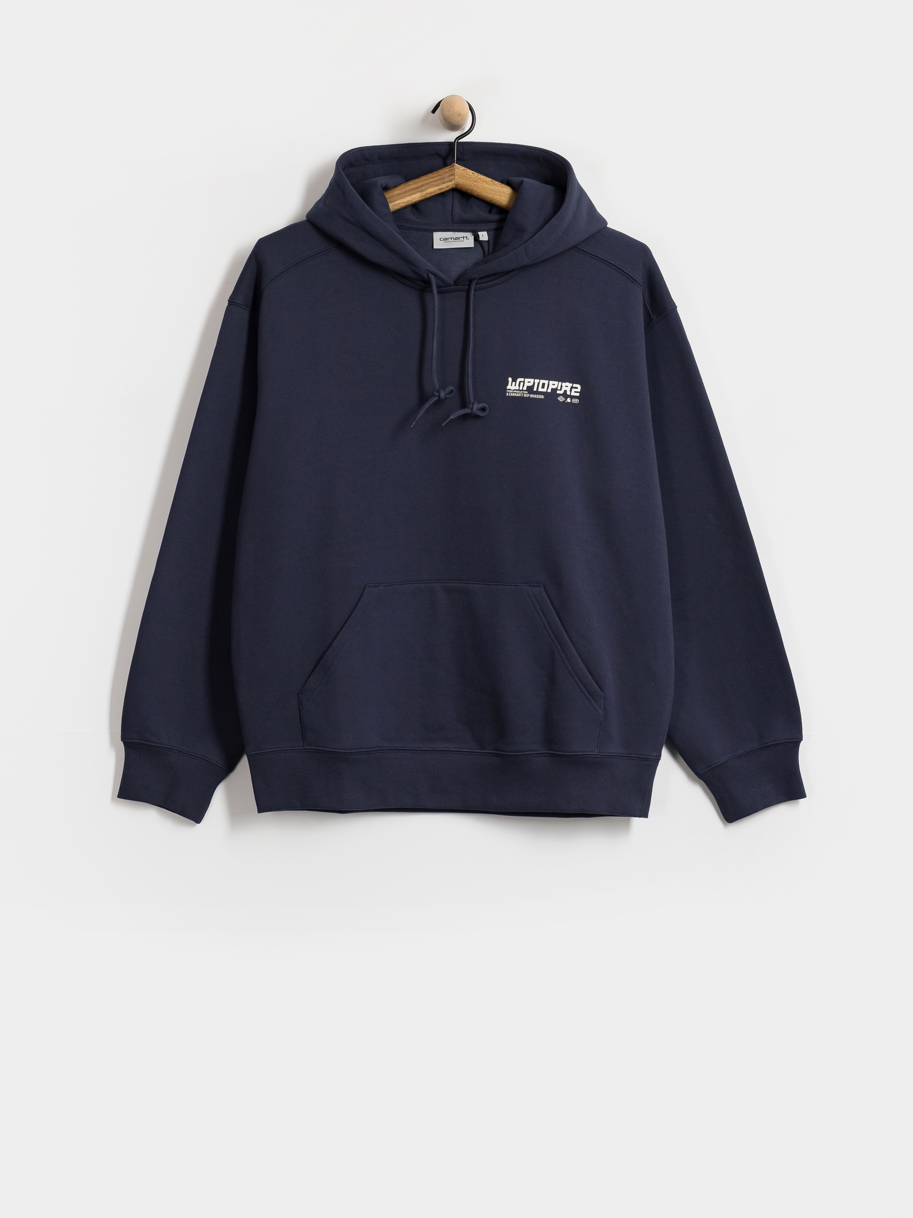 Bluza z kapturem Carhartt WIP Wiptopia II HD (blue)