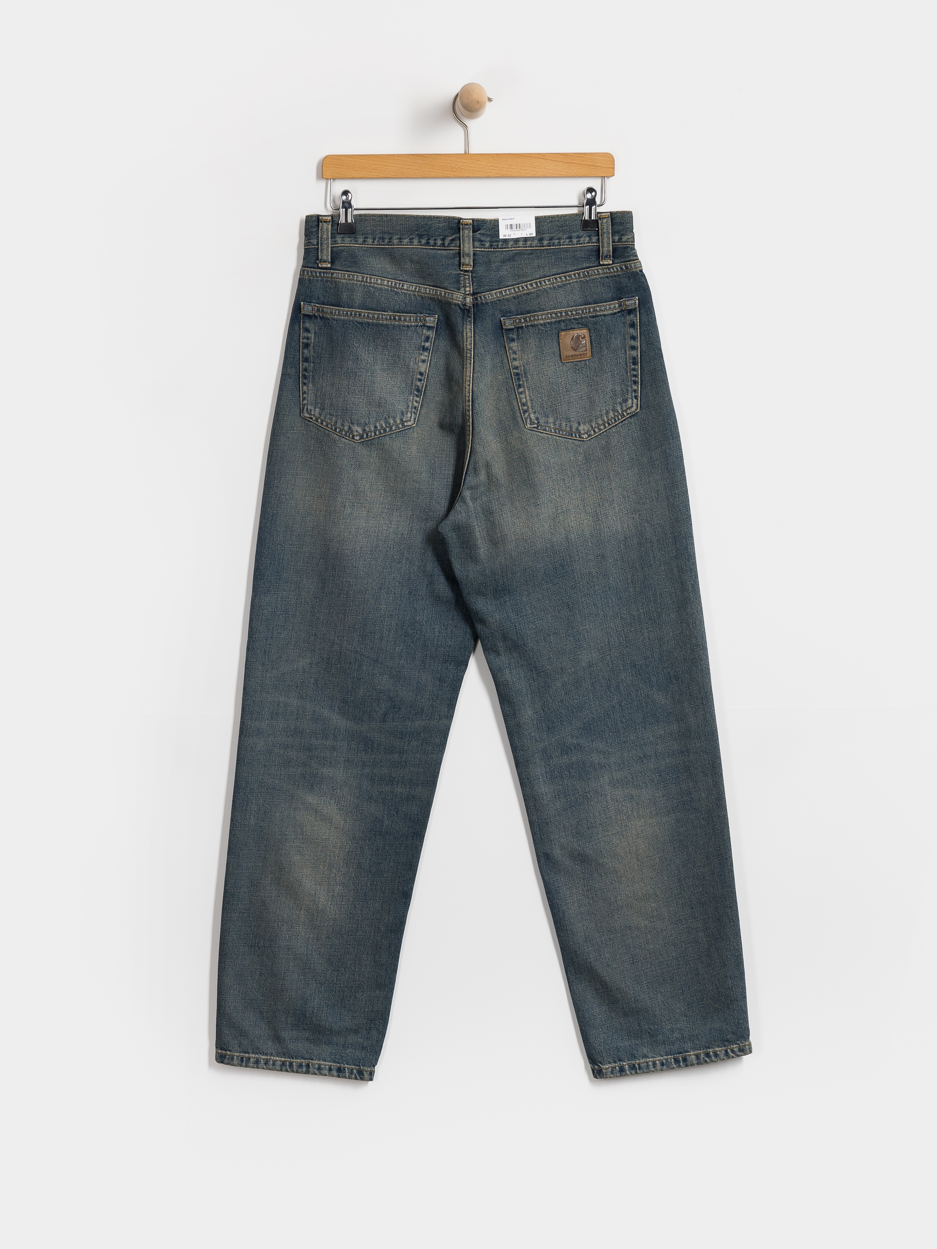 Spodnie Carhartt WIP Aaron (blue/worn used wash)