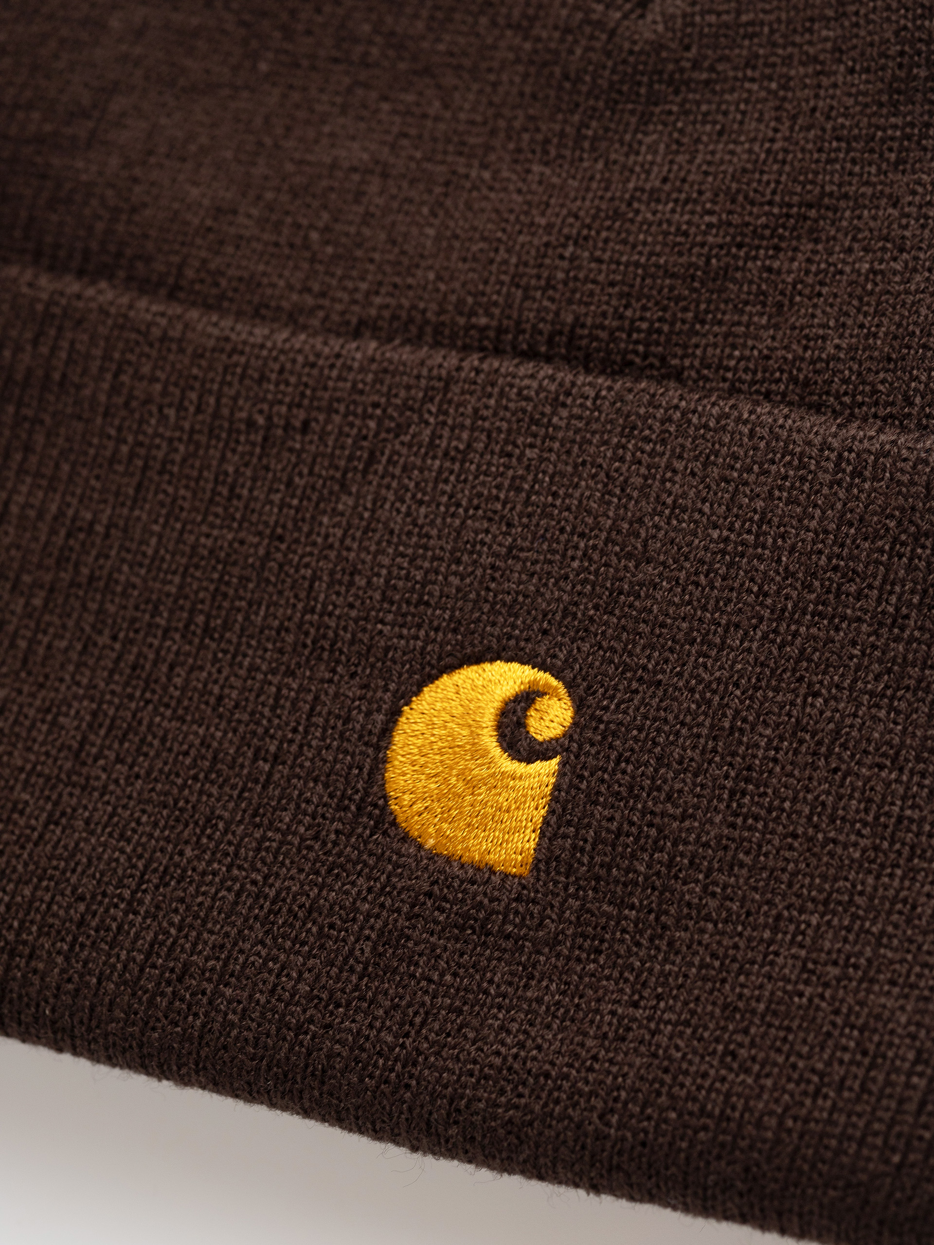 Czapka zimowa Carhartt WIP Chase (palisander/gold)