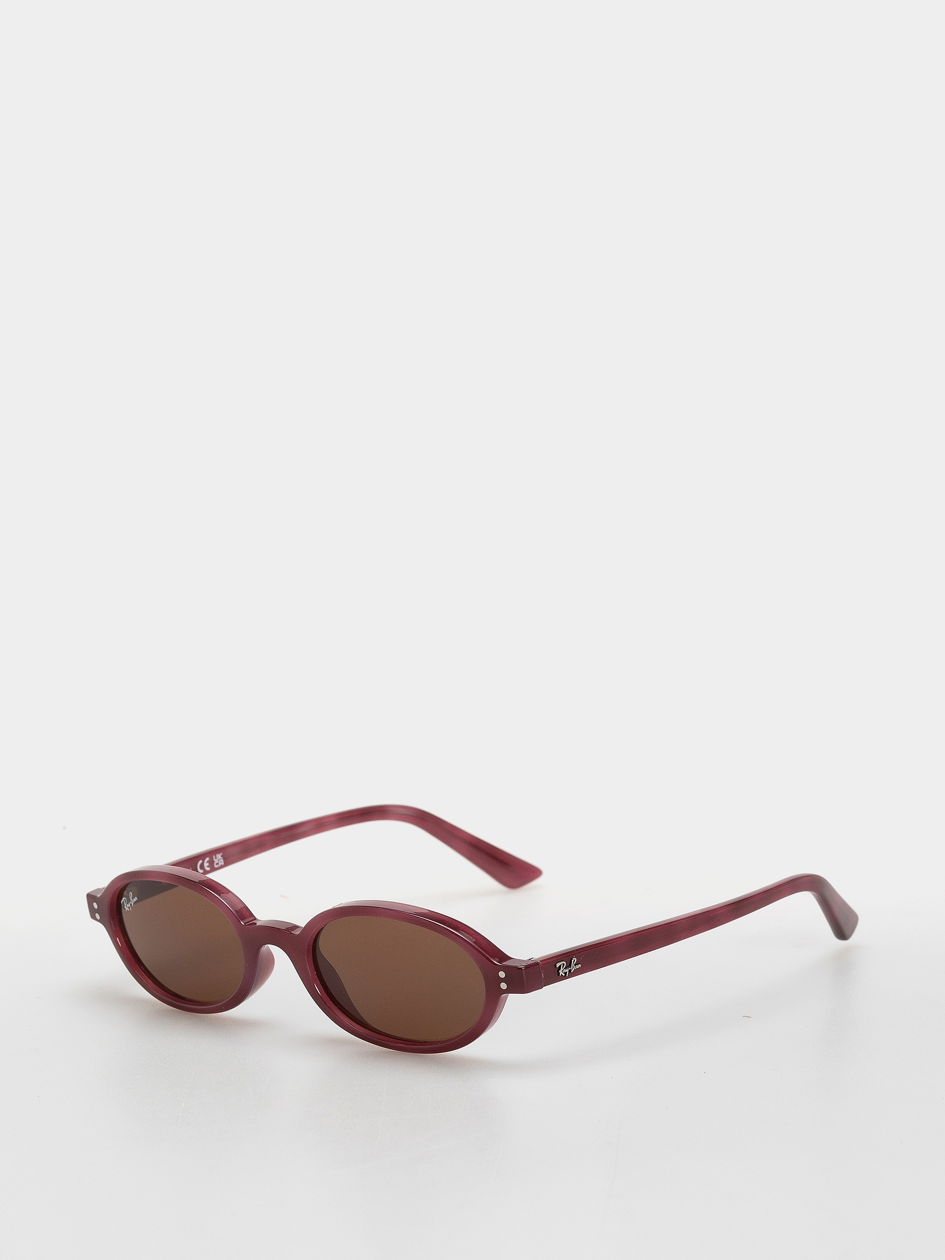 Okulary przeciwsłoneczne Ray-Ban Khal (polerowany fioletowe hawana/ciemnobrązowy)