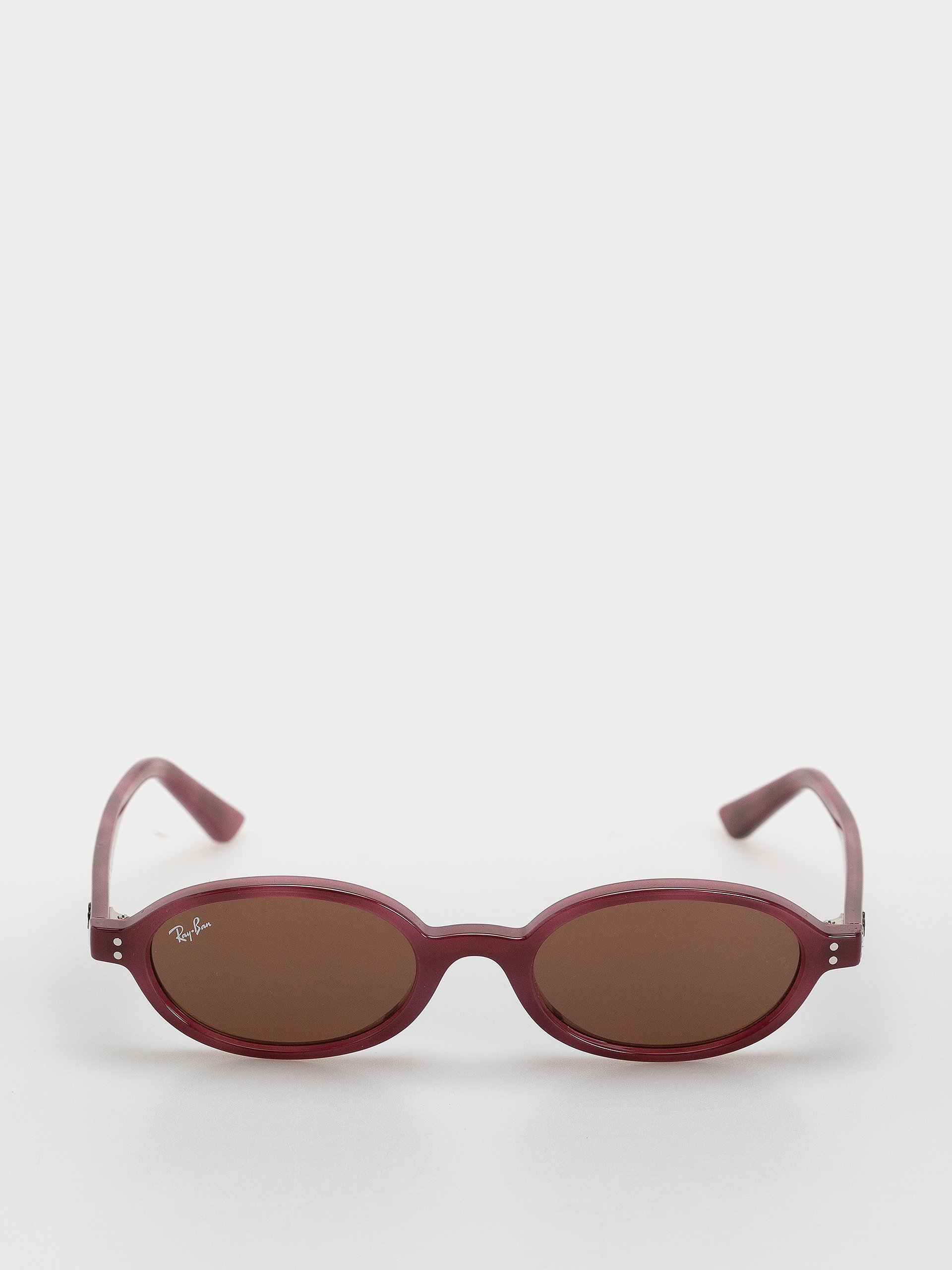 Okulary przeciwsłoneczne Ray-Ban Khal (polerowany fioletowe hawana/ciemnobrązowy)