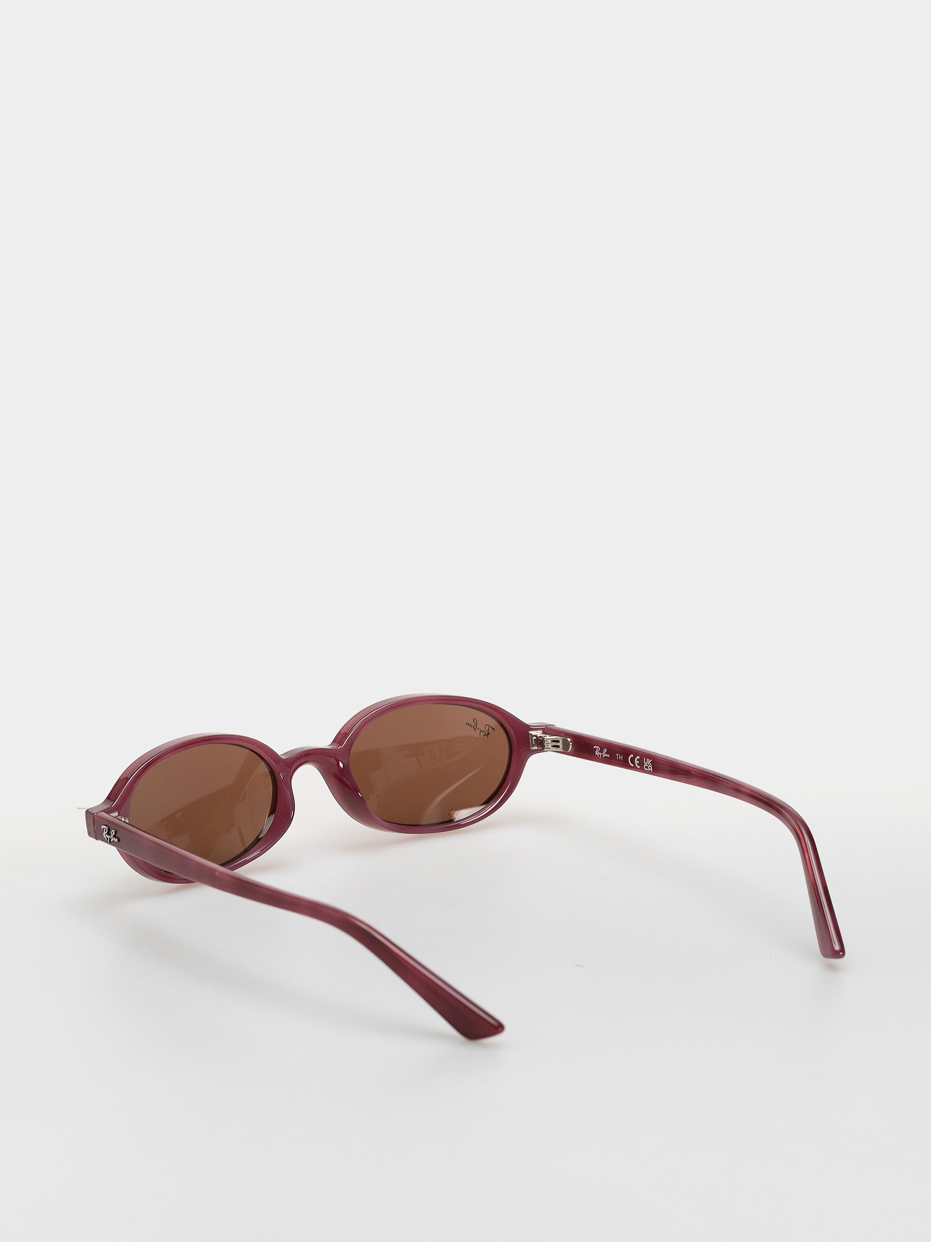 Okulary przeciwsłoneczne Ray-Ban Khal (polerowany fioletowe hawana/ciemnobrązowy)