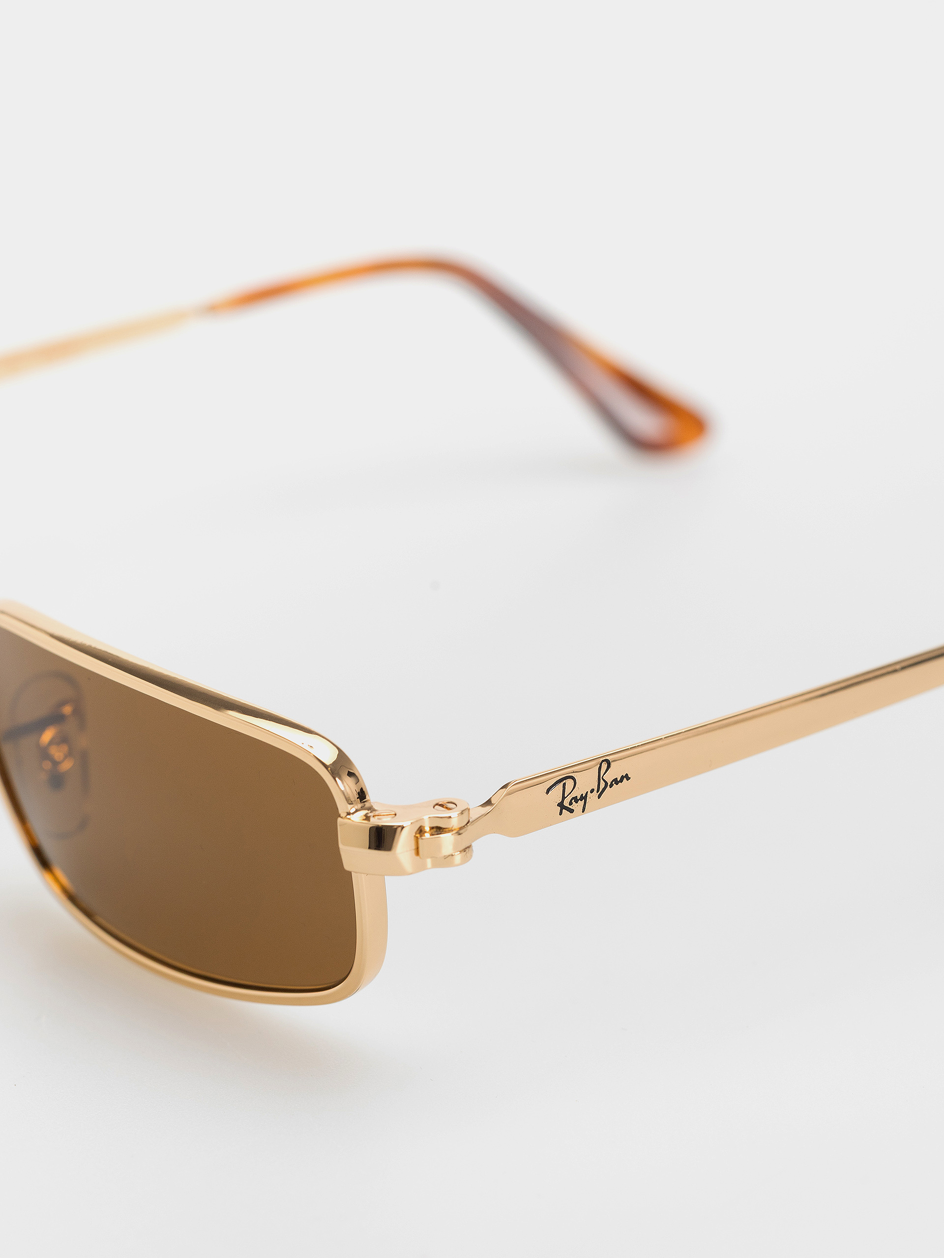 Okulary przeciwsłoneczne Ray-Ban Rb3927 By A$Ap Rocky (polerowany złoto arista/brązowy)