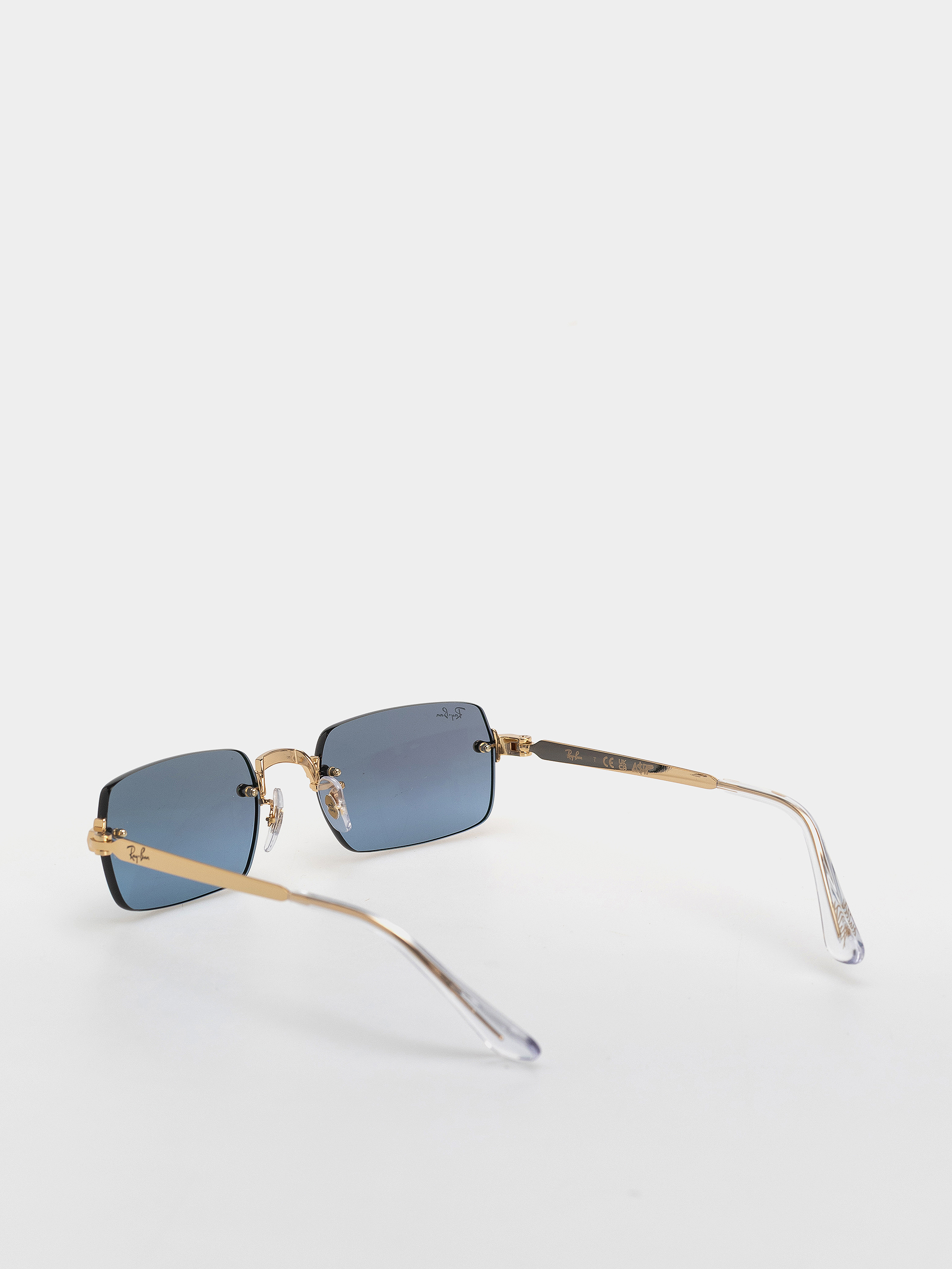 Okulary przeciwsłoneczne Ray-Ban Rb3928 By A$Ap Rocky (polerowany złoto arista/cieniowane niebiesko-ciemnoszare)
