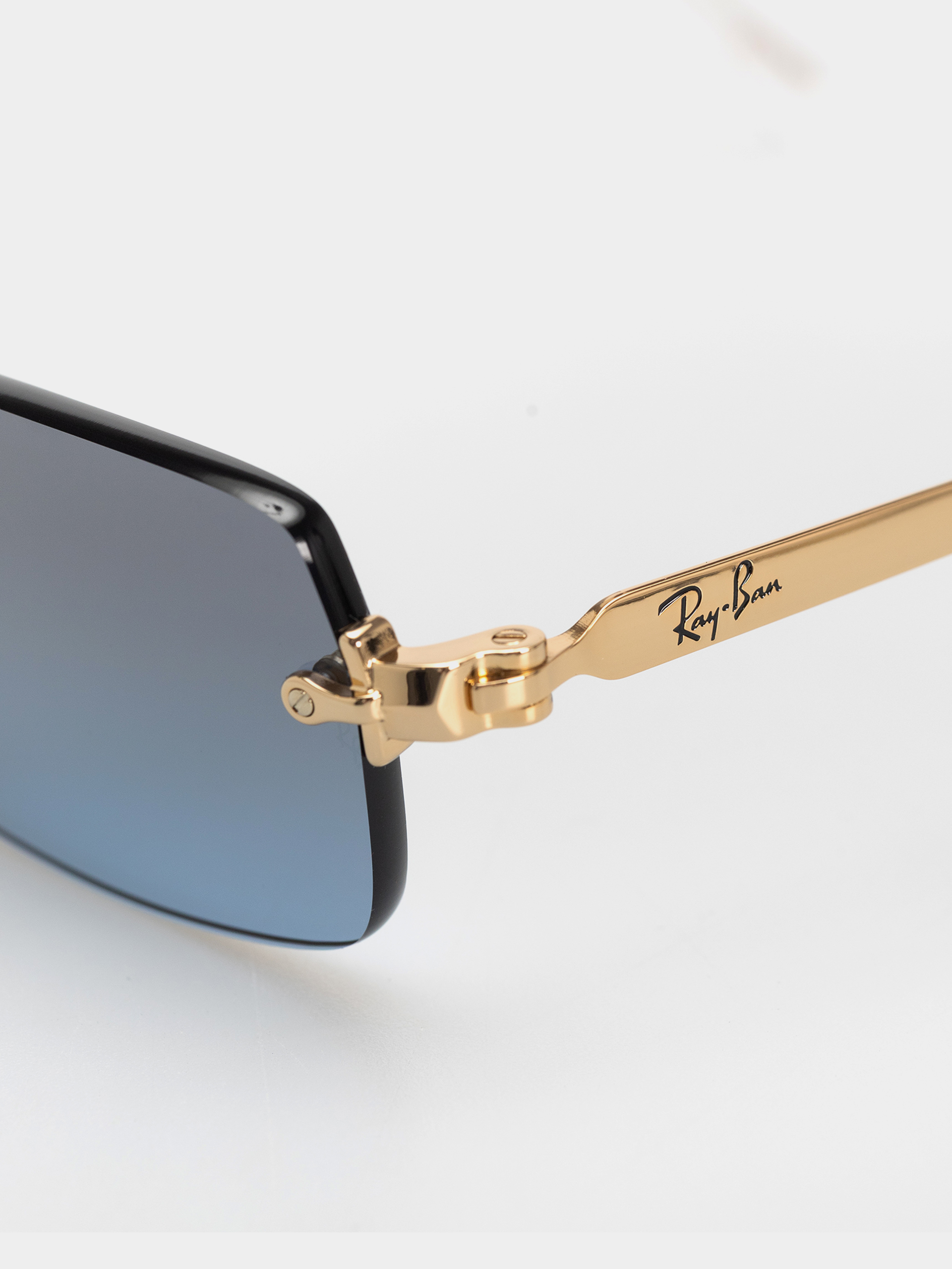 Okulary przeciwsłoneczne Ray-Ban Rb3928 By A$Ap Rocky (polerowany złoto arista/cieniowane niebiesko-ciemnoszare)