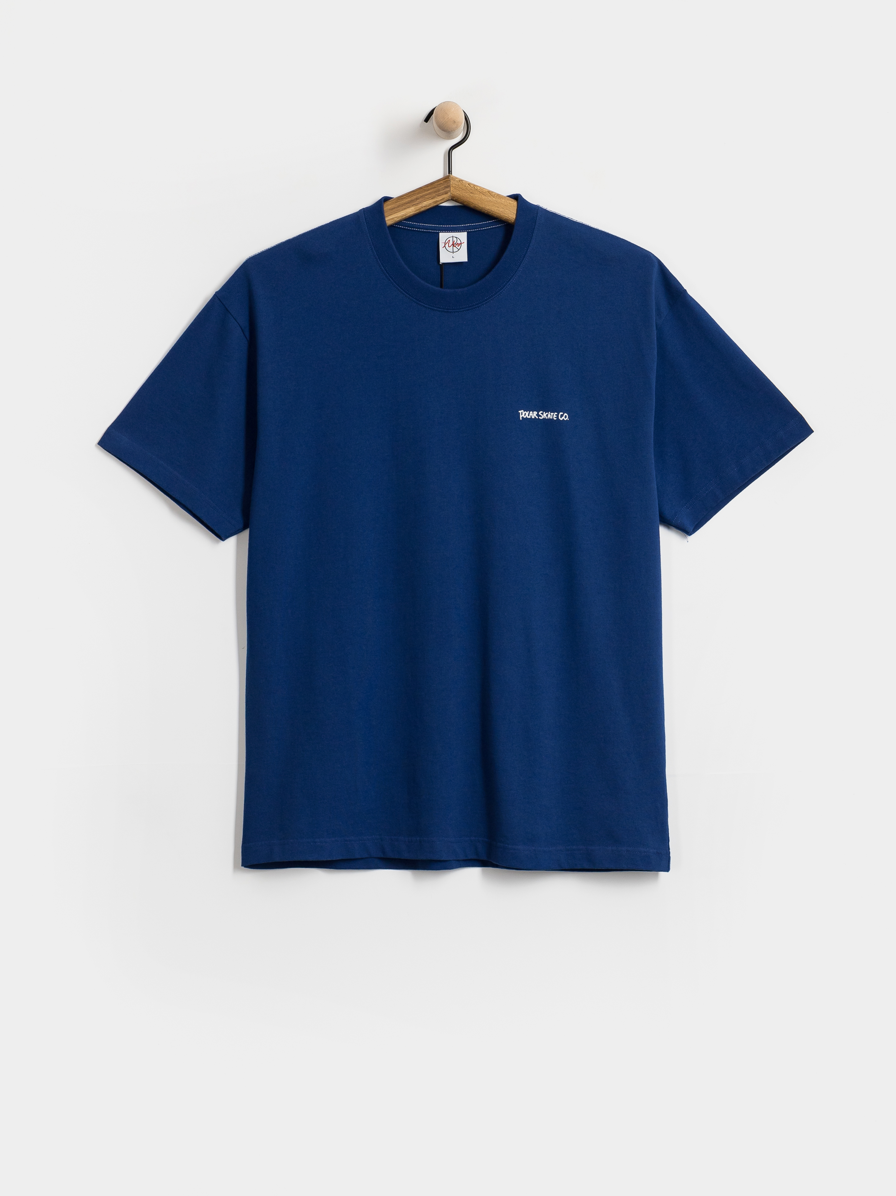 T-shirt Polar Skate Contrast Doodle (ultramarine/white)