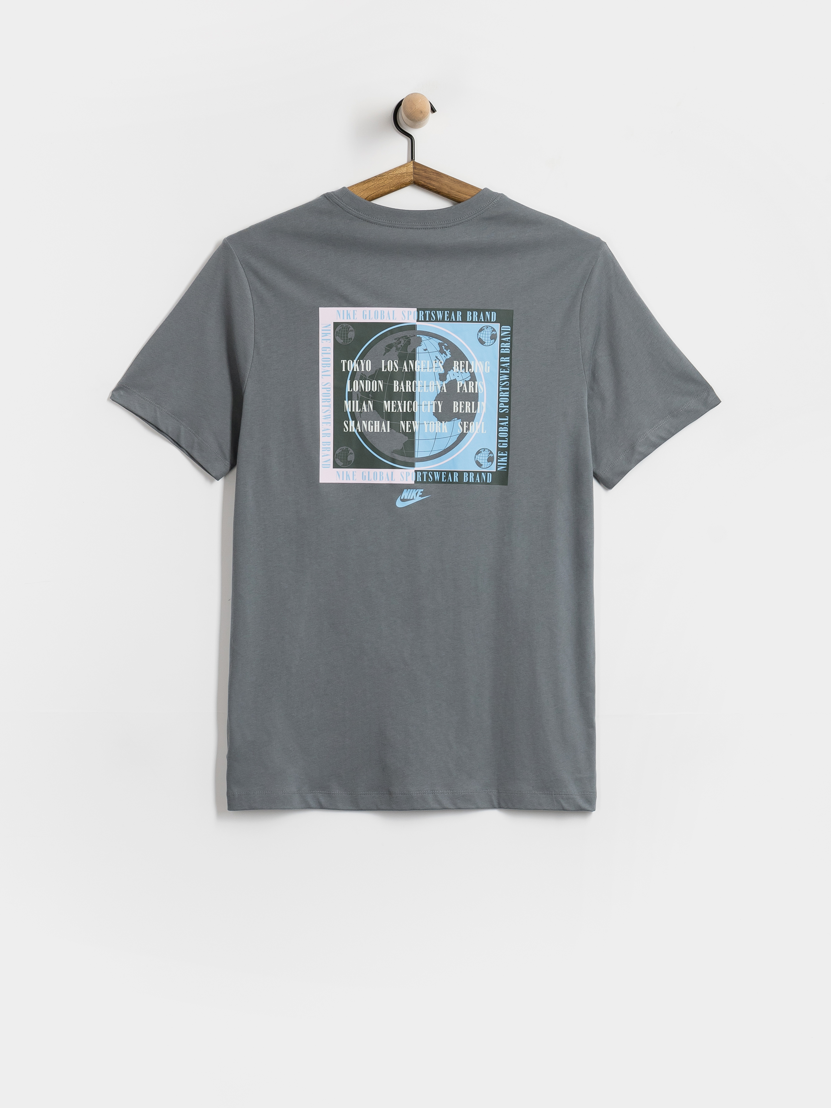 T-shirt Nike SB World (smoke grey)