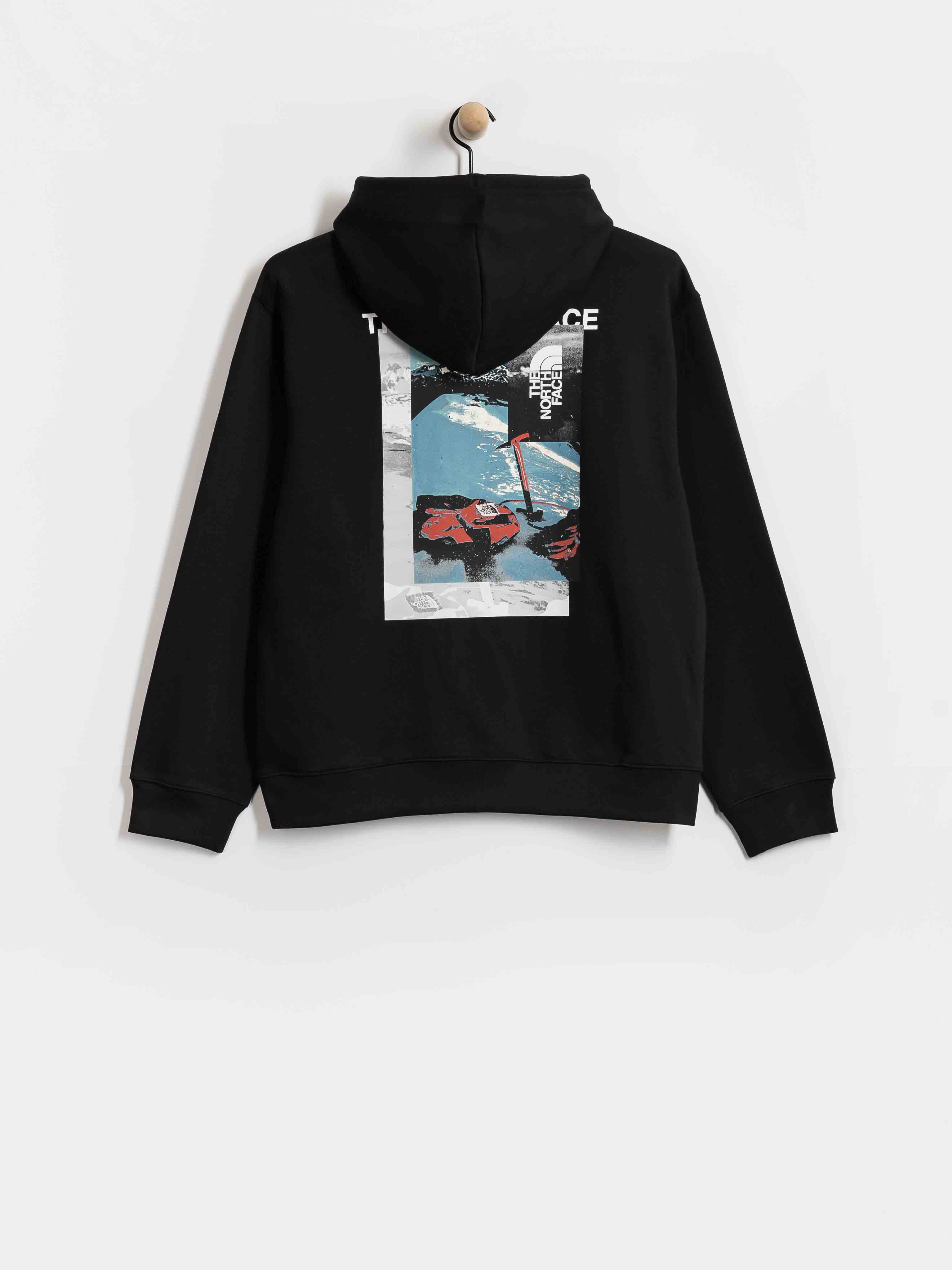 Bluza z kapturem The North Face Apex 75 Collage Relaxed HD (tnf black)