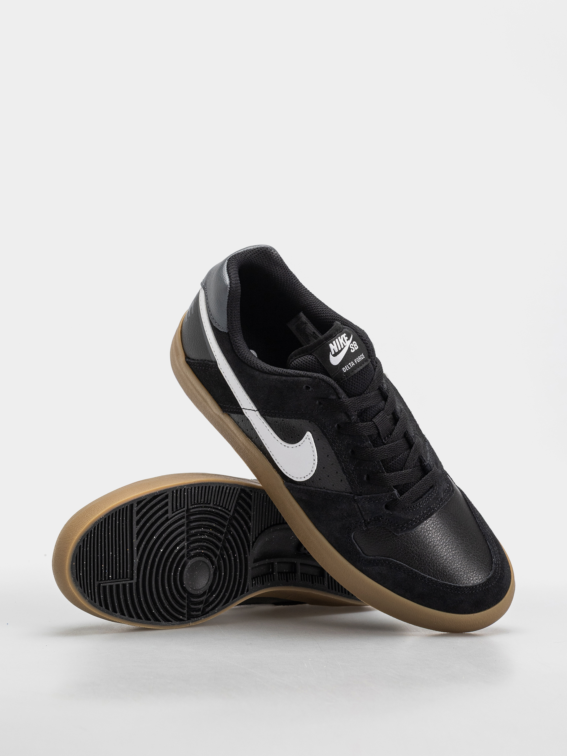 Buty Nike SB Sb Delta Force Vulc (black/white gum light brown dark grey)