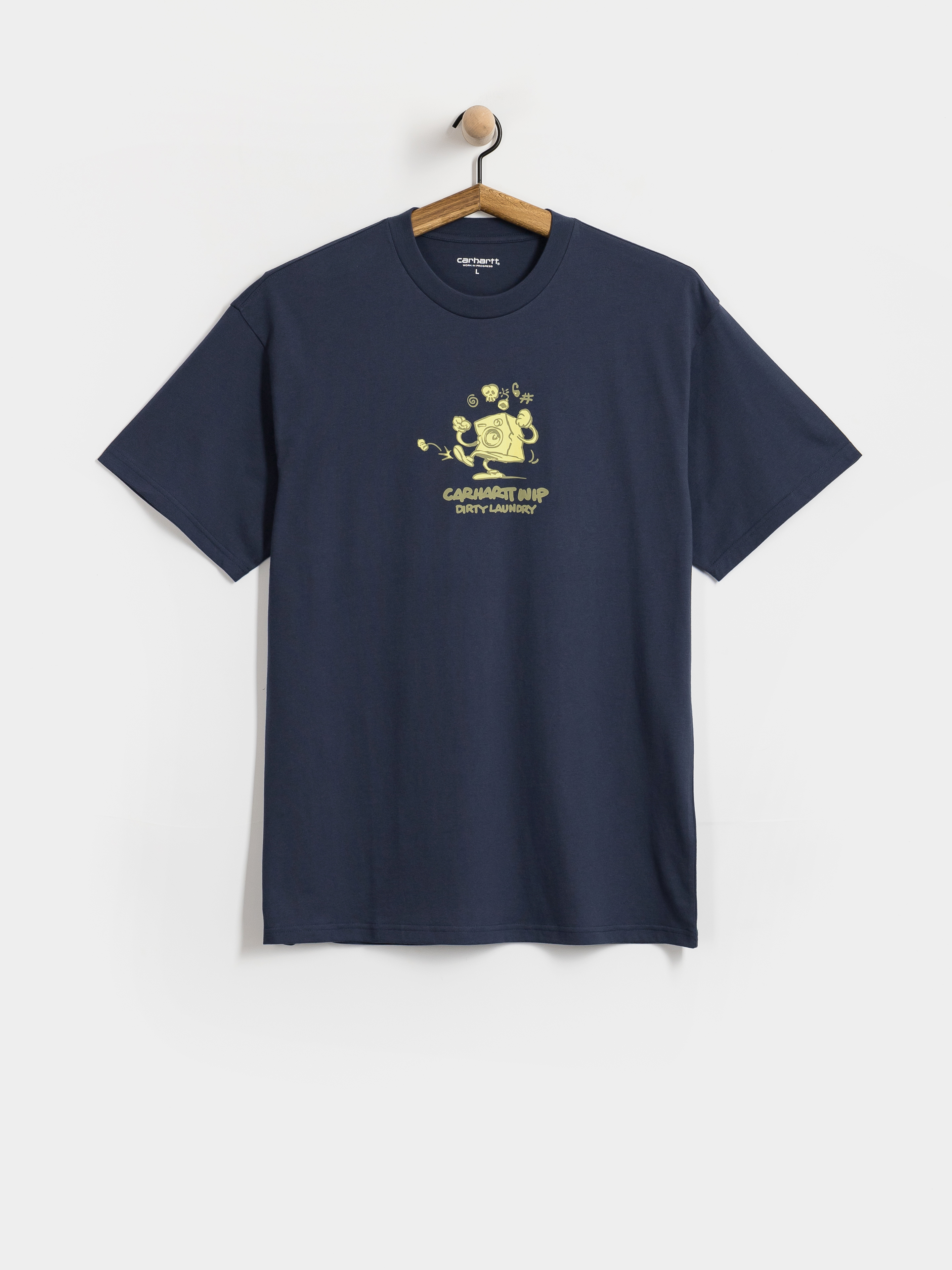 T-shirt Carhartt WIP Dirty Laundry (blue)