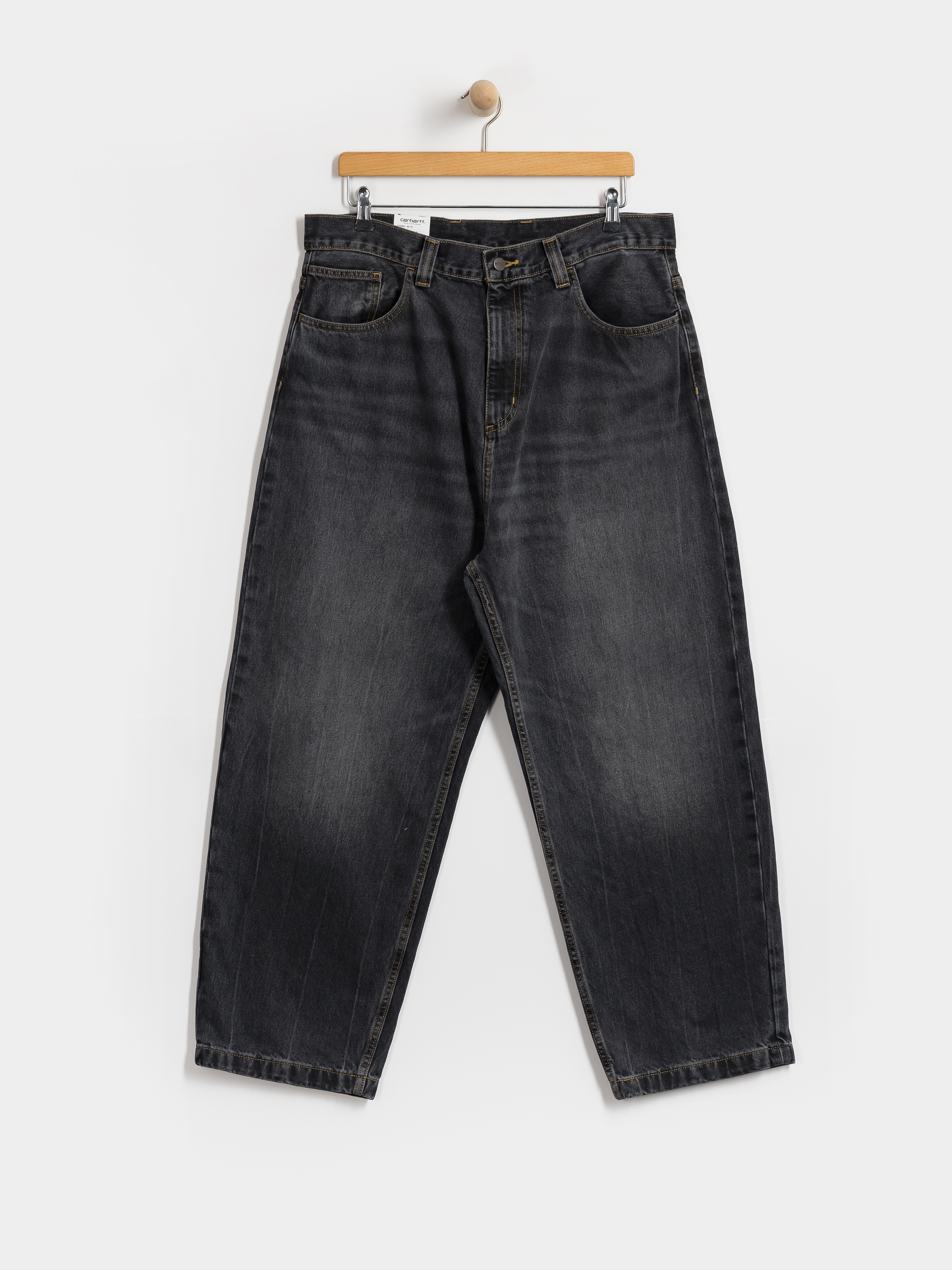 Spodnie Carhartt WIP Brandon (black/marble used wash)