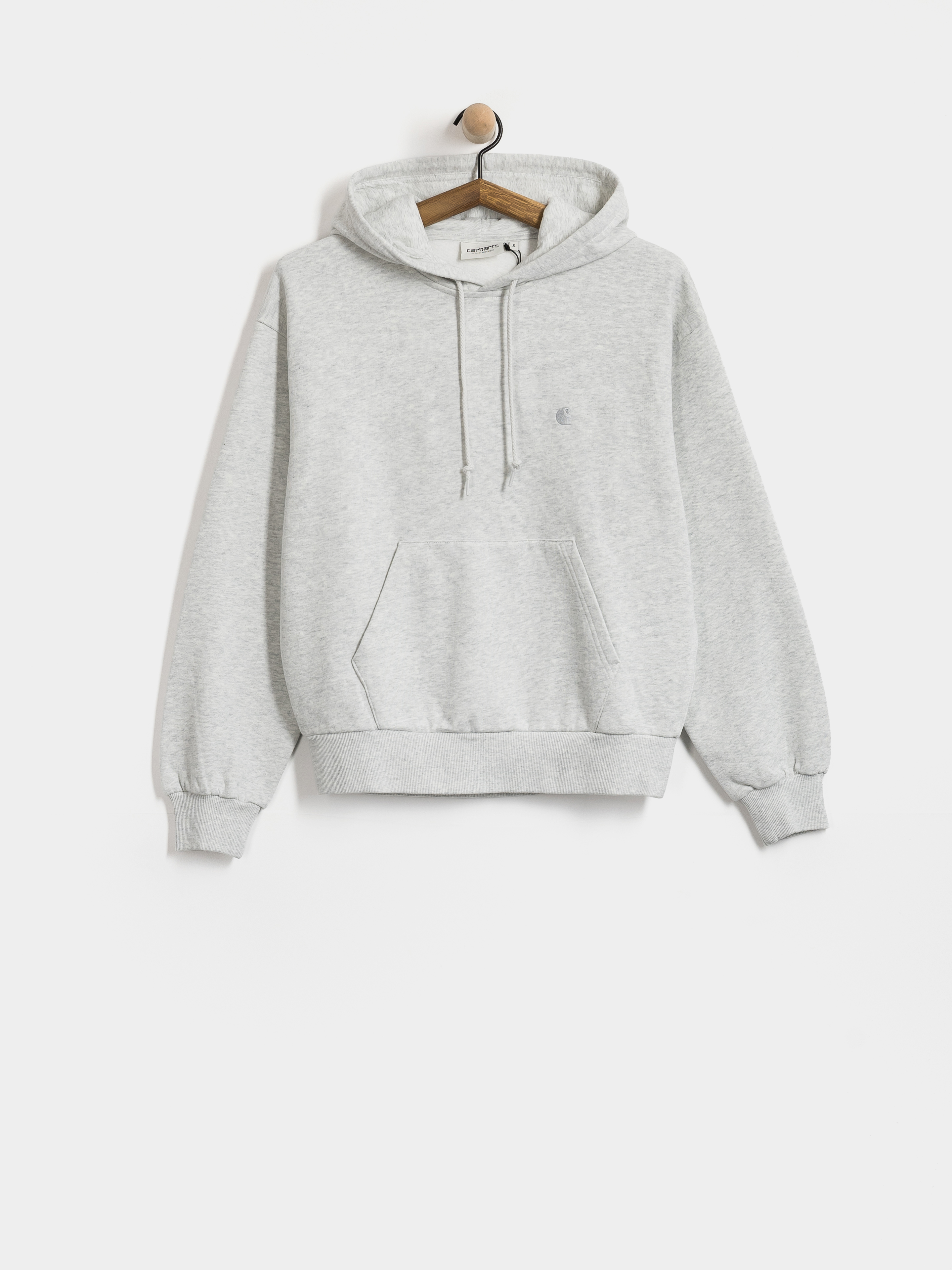 Bluza z kapturem Carhartt WIP Casey HD Wmn (ash heather/silver)