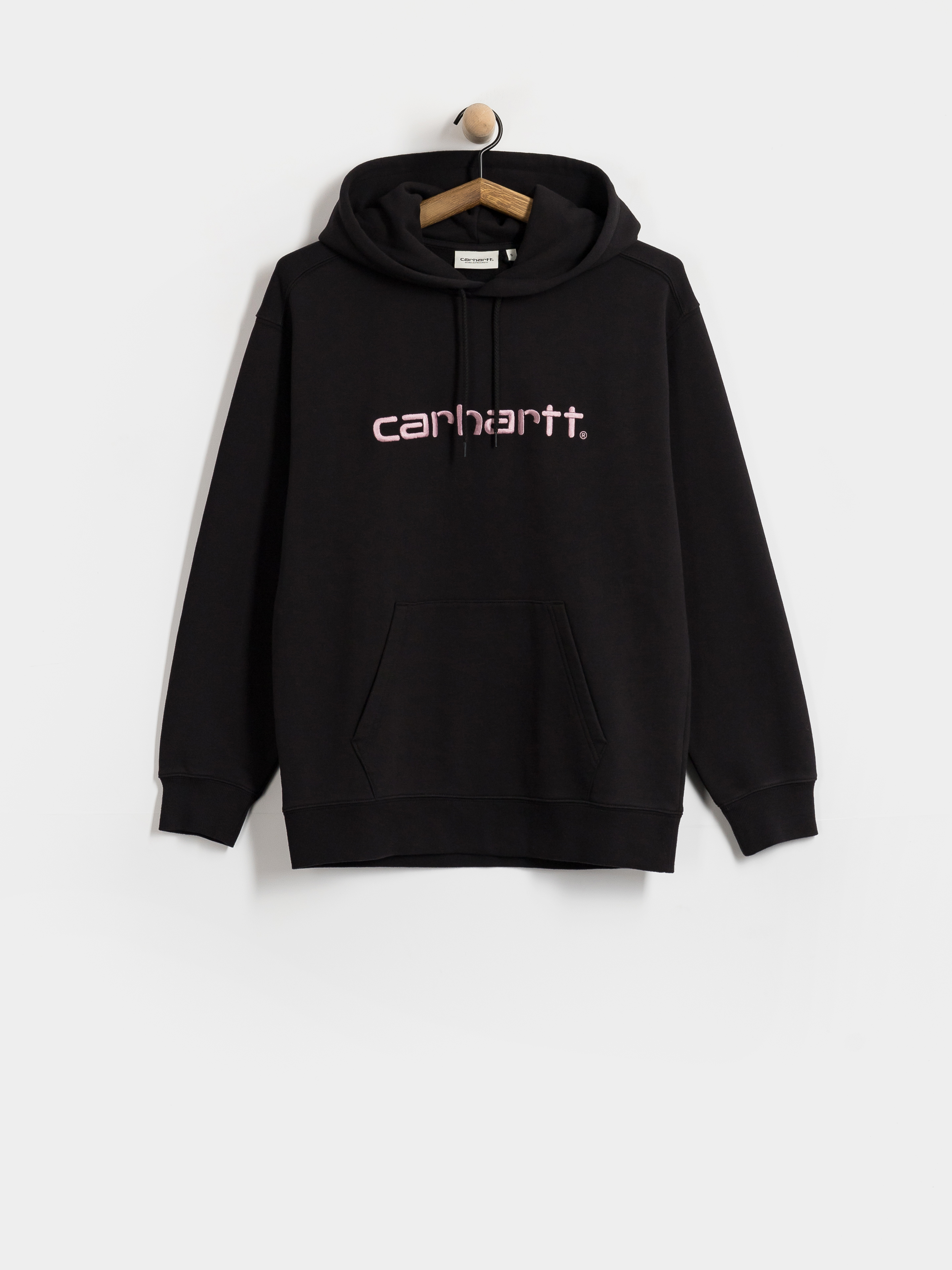 Bluza z kapturem Carhartt WIP Carhartt HD Wmn (black/hortensia)