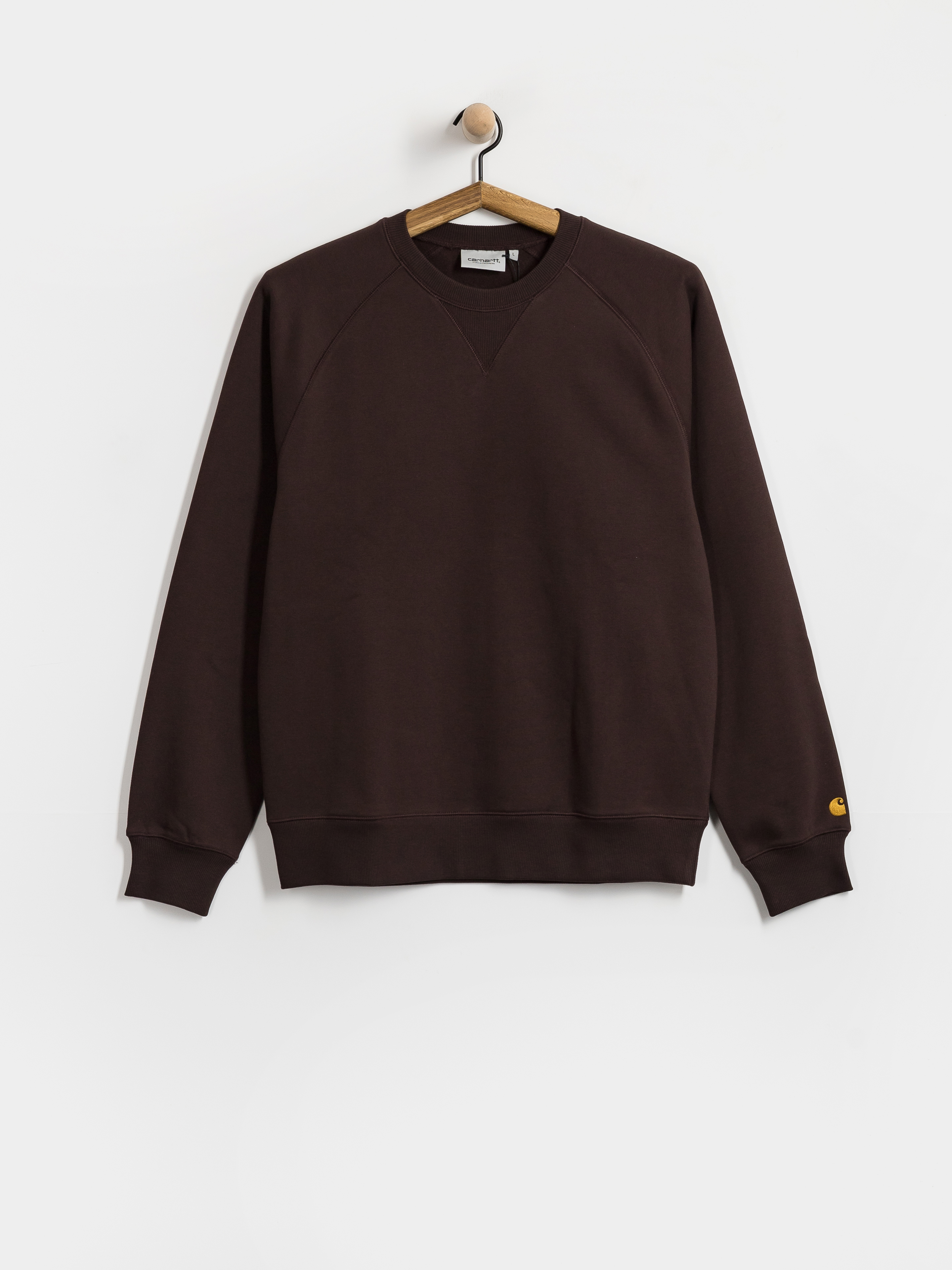 Bluza Carhartt WIP Chase (palisander/gold)