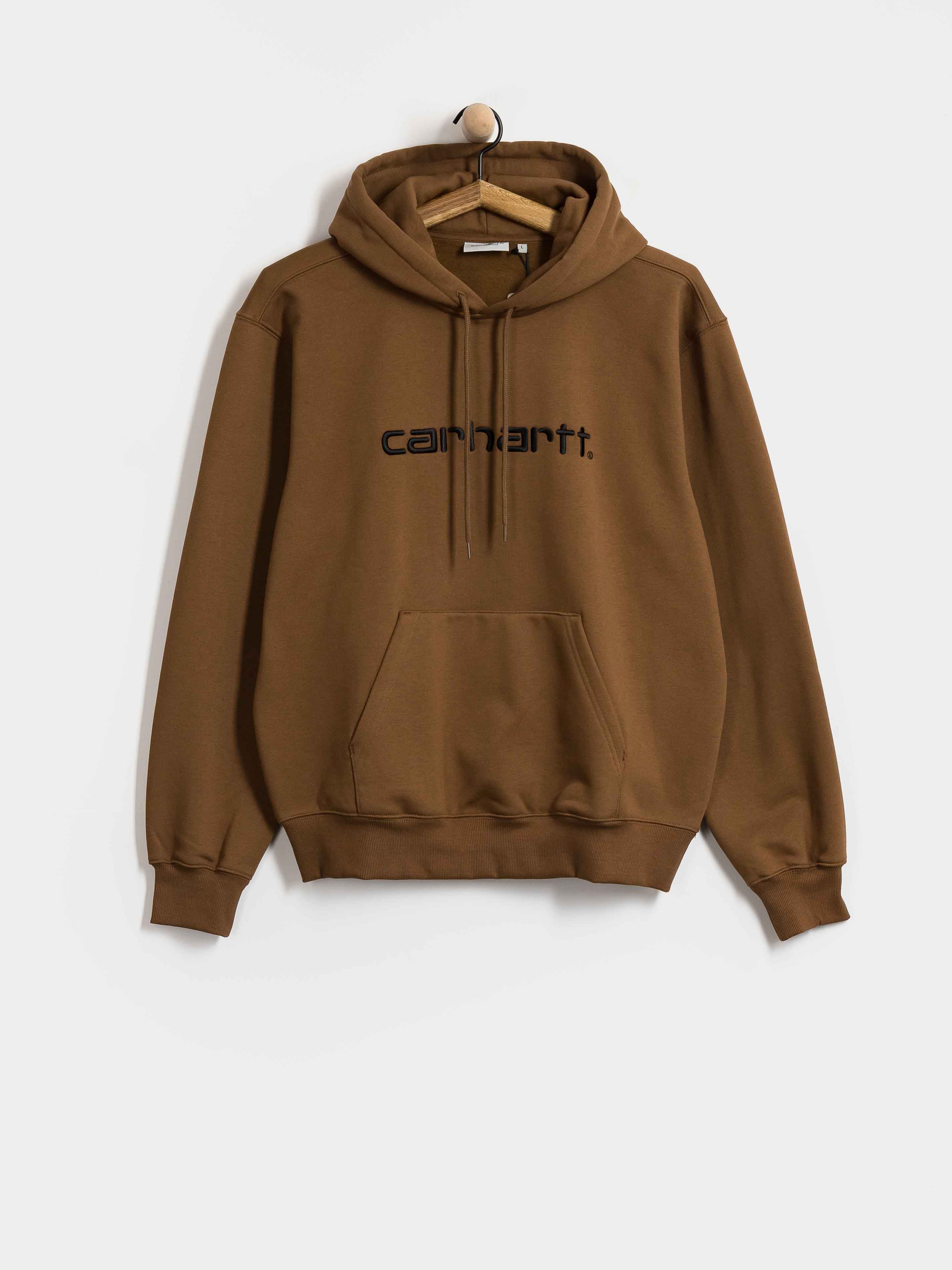 Bluza z kapturem Carhartt WIP Carhartt HD (wip h brown/black)