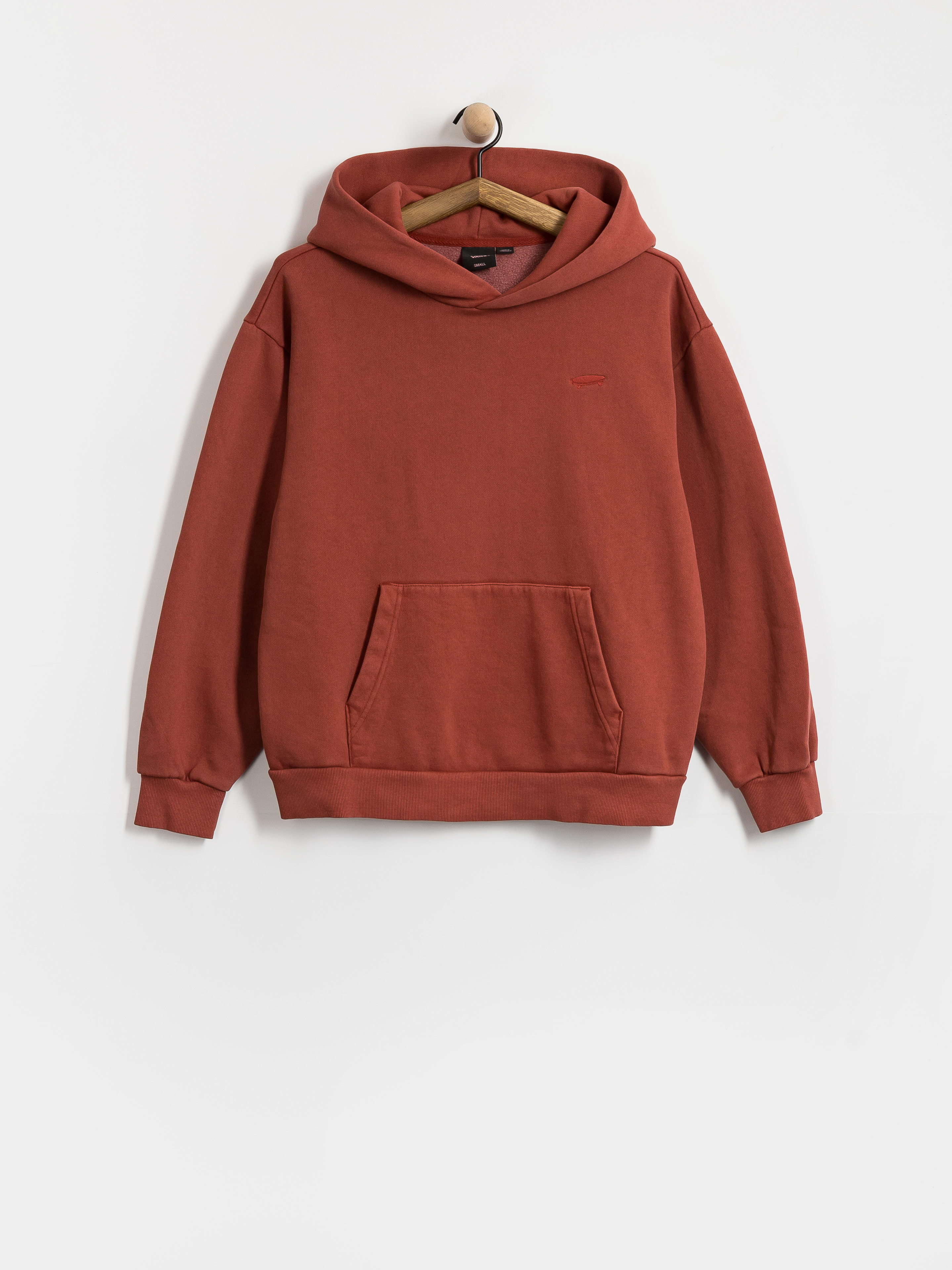 Bluza z kapturem Vans Salton Washed HD Wmn (poppy ember)