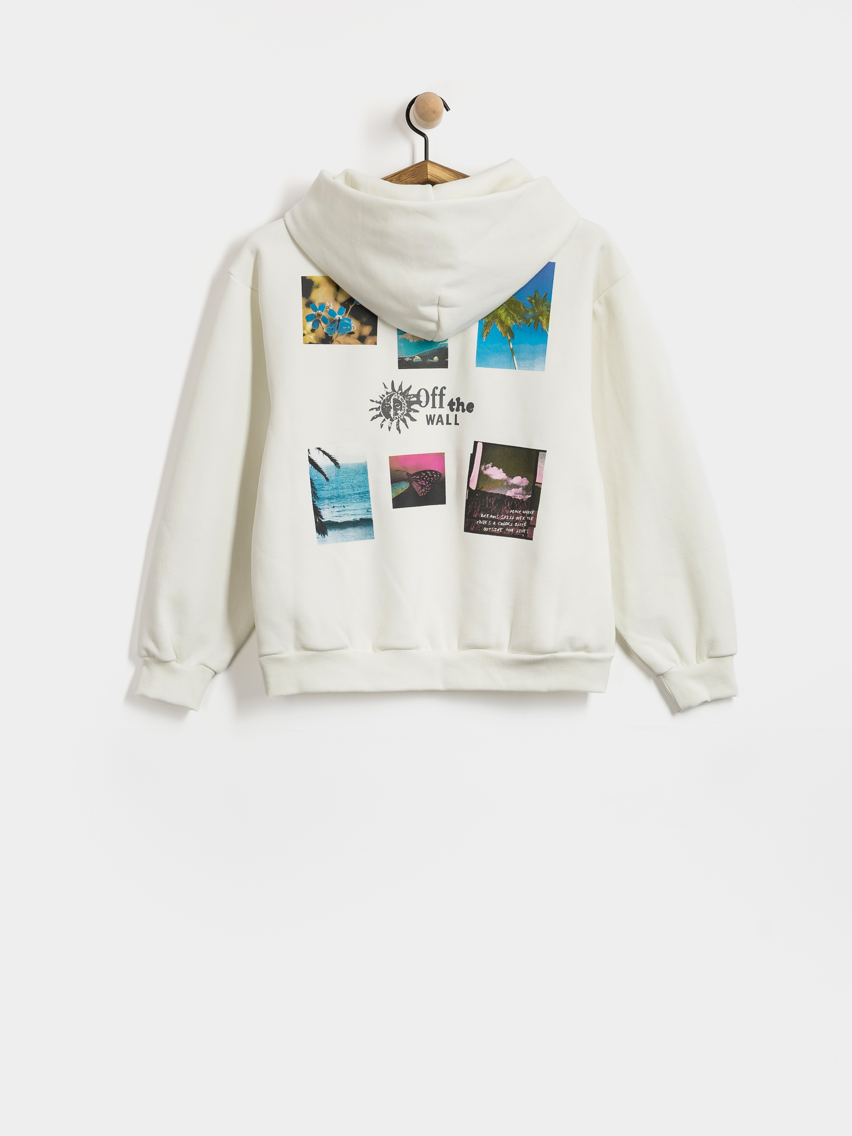 Bluza z kapturem Vans Dreams Spill HD Wmn (marshmallow)