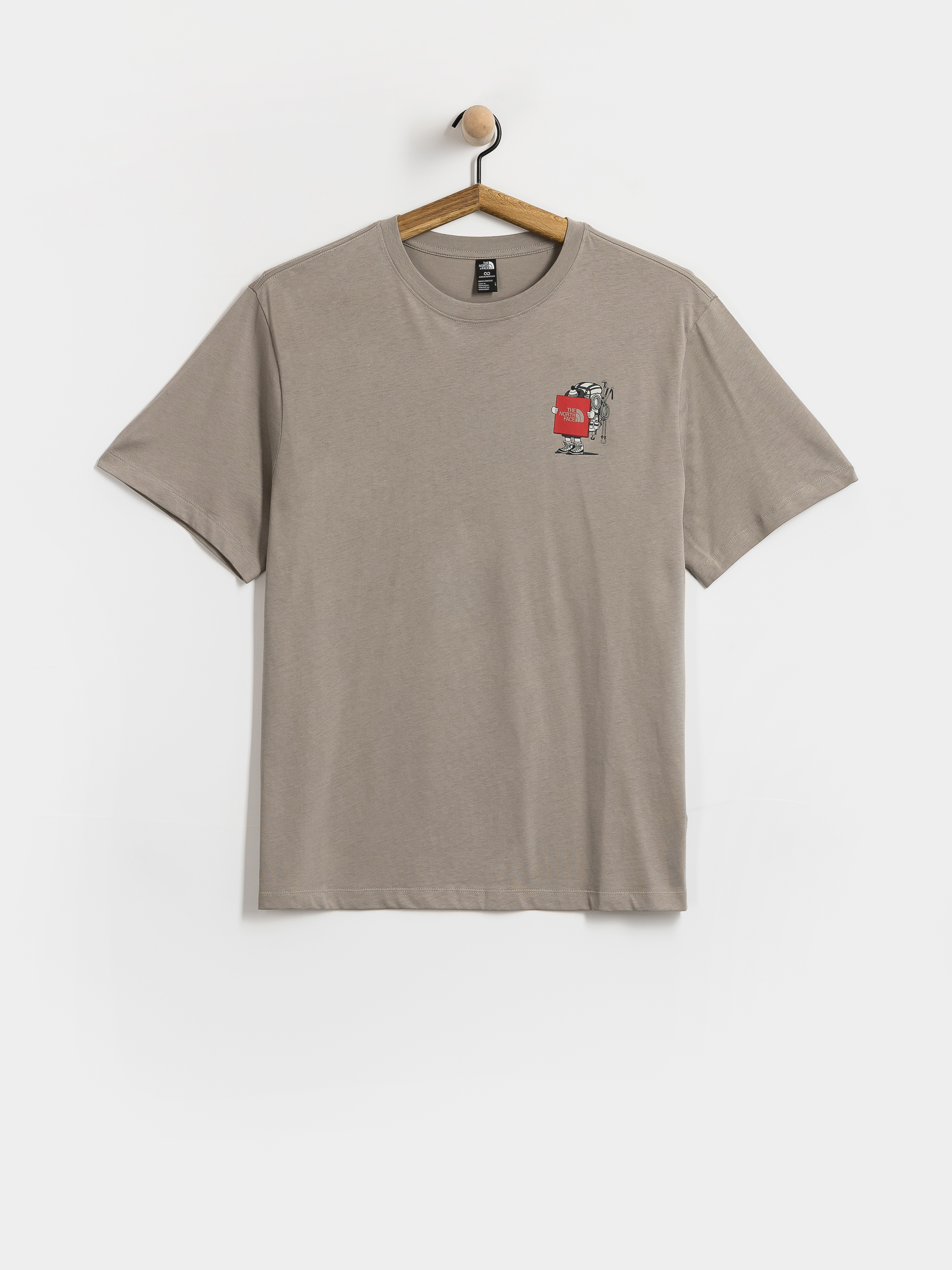 T-shirt The North Face Gear Up Get Out Relaxed (stone slab)
