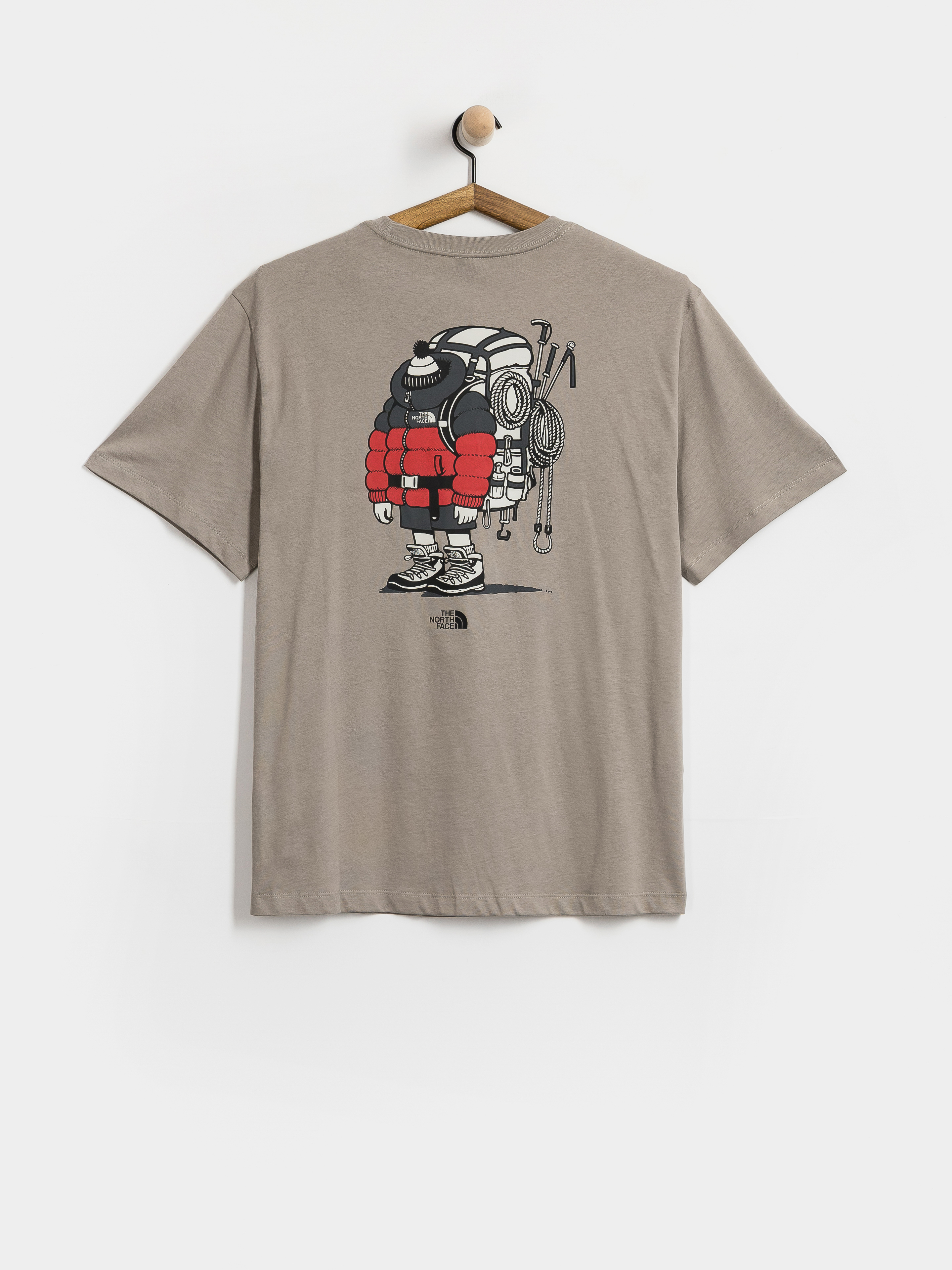 T-shirt The North Face Gear Up Get Out Relaxed (stone slab)