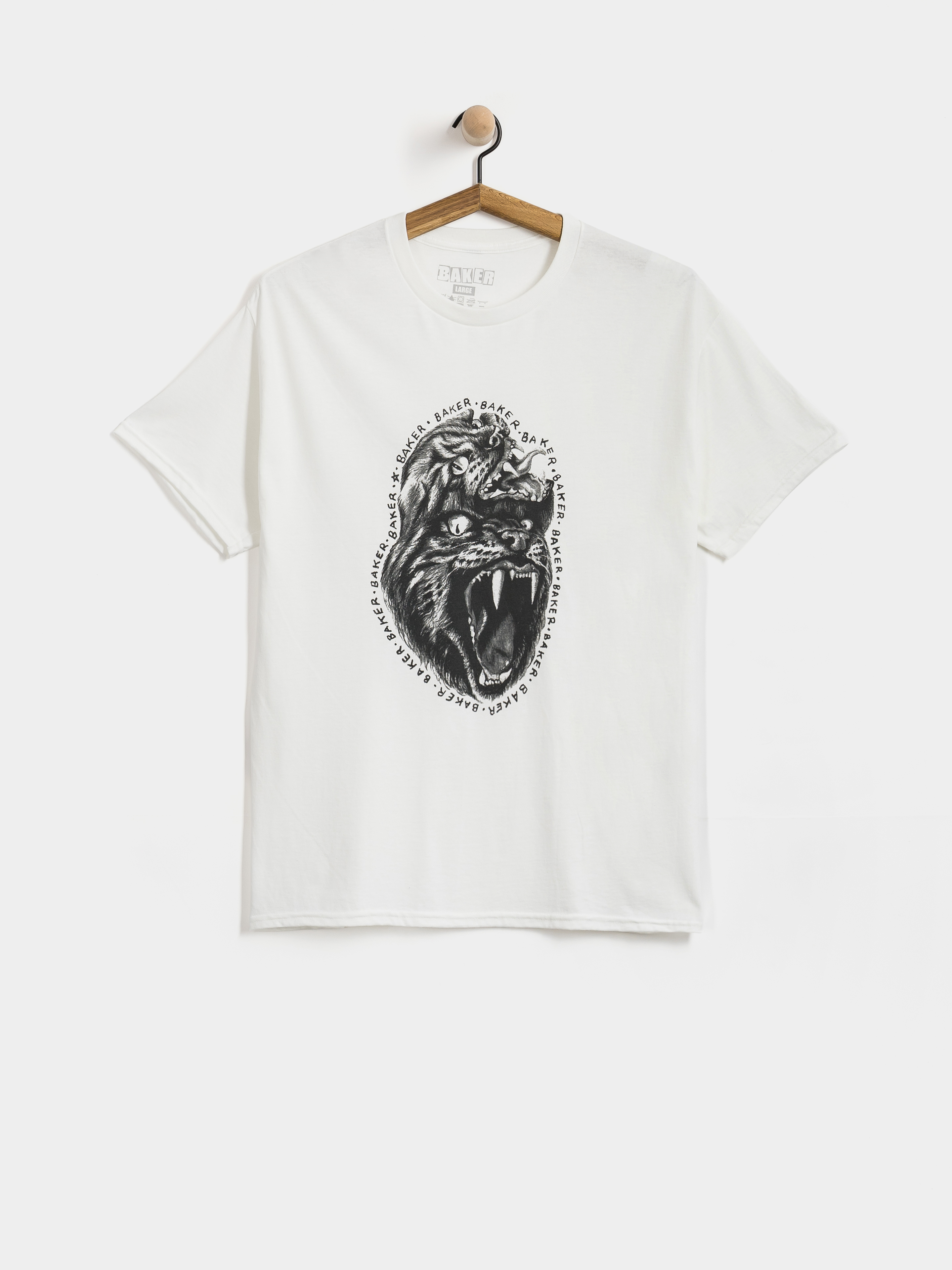 T-shirt Baker Fried Beast (white)
