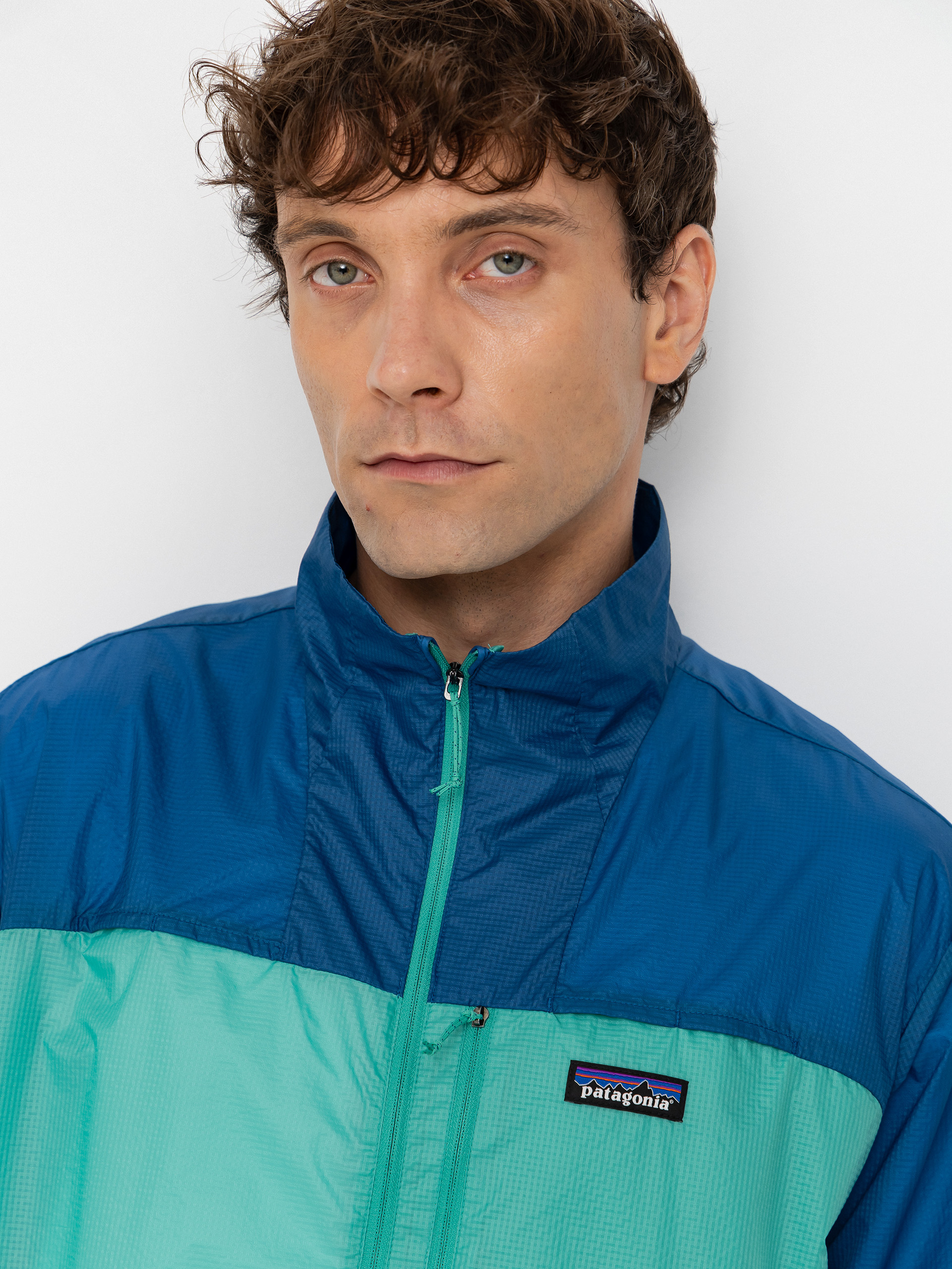 Kurtka Patagonia Houdini Stash 1/2 Zip (aqua stone)