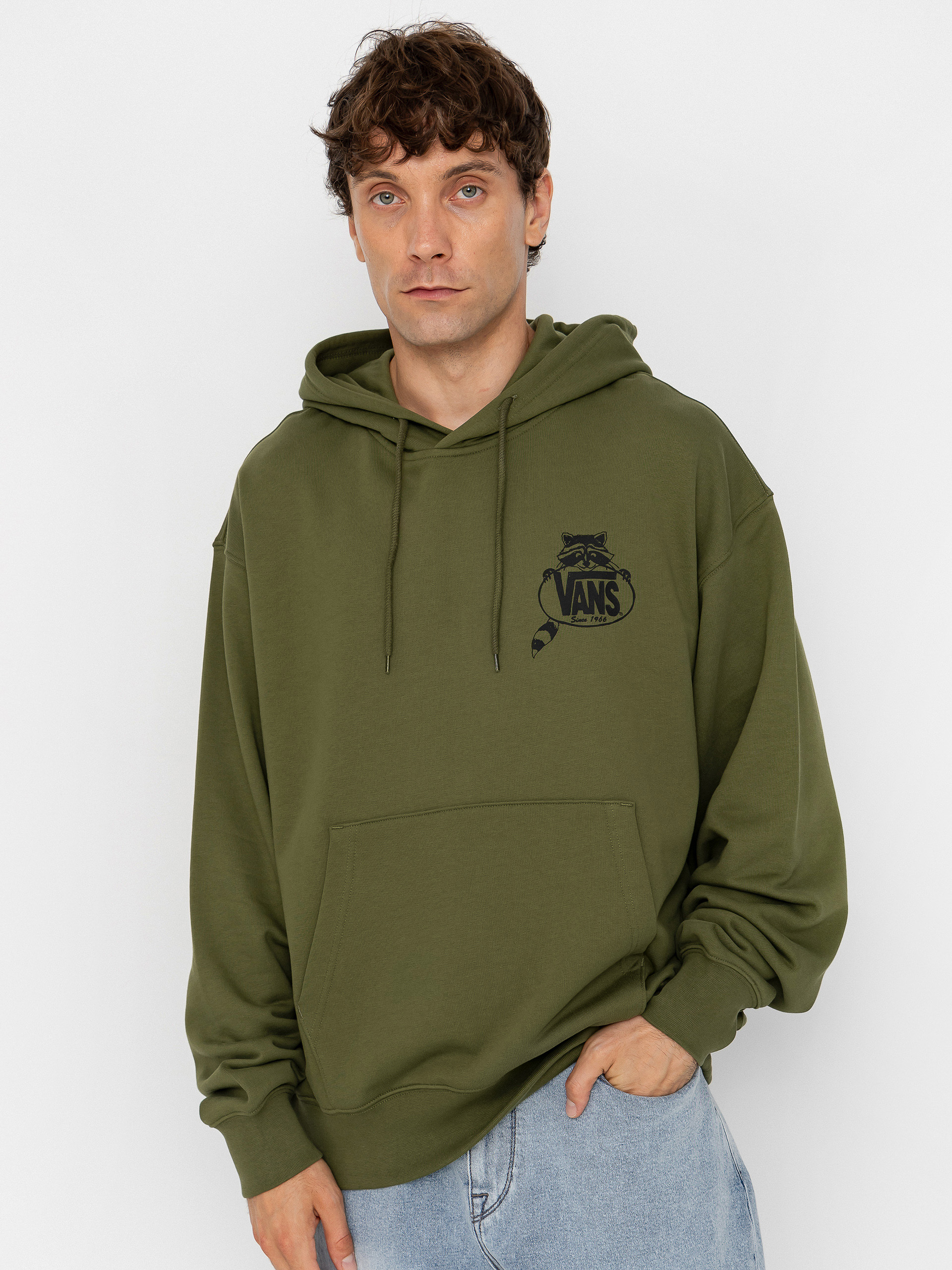 Bluza z kapturem Vans Trashy HD (green balsam)