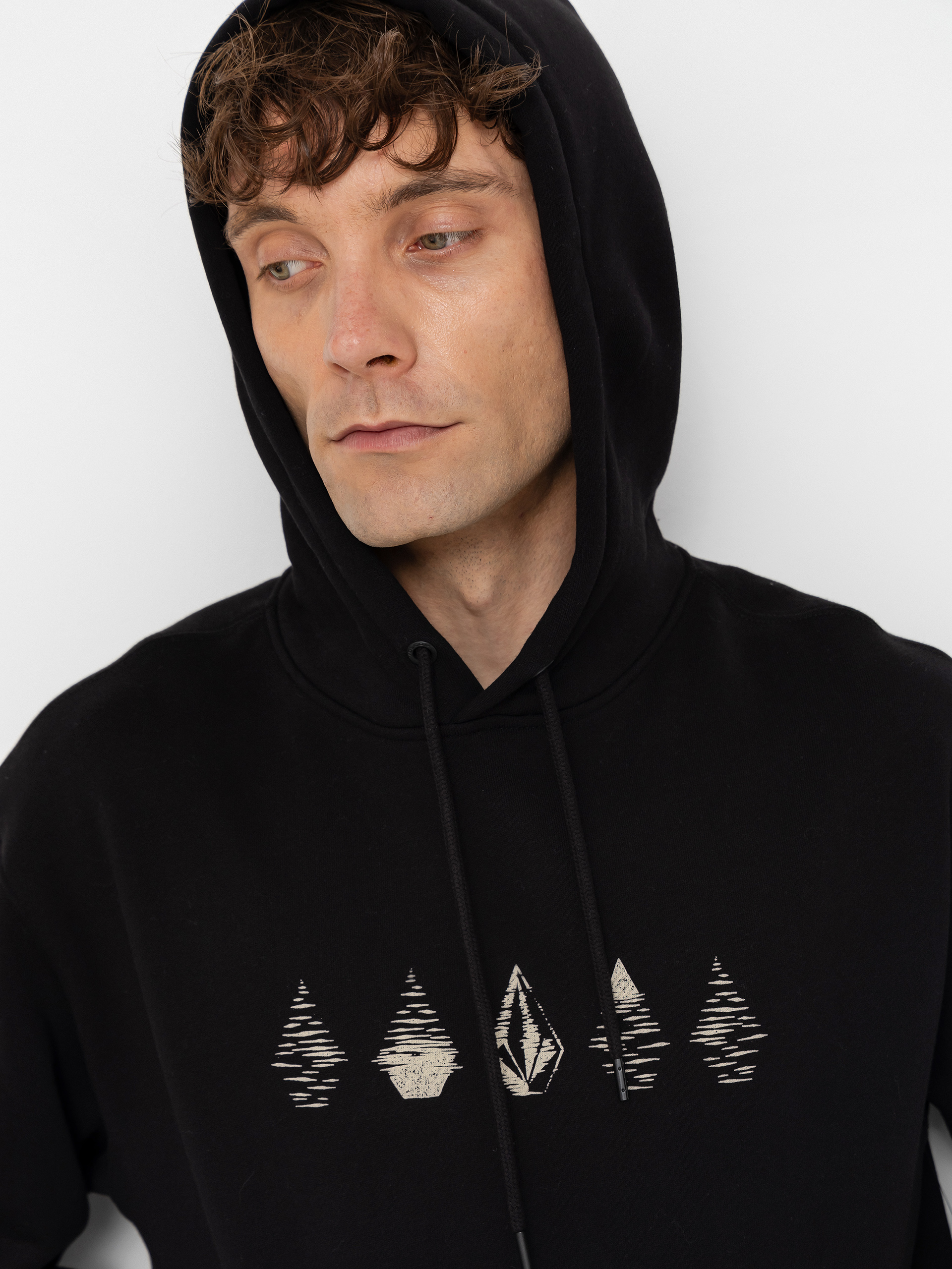 Bluza z kapturem Volcom Watanite HD (black)
