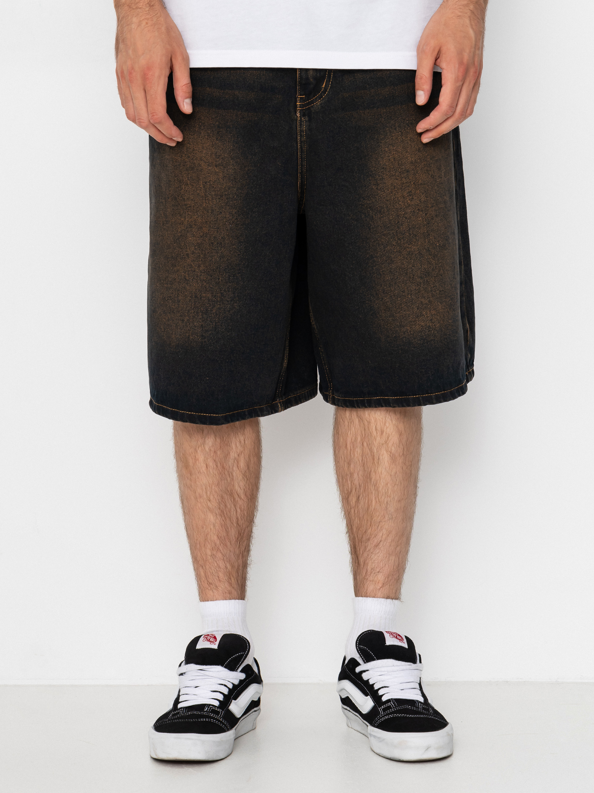 Szorty Wasted Paris Faded Casper (faded brown)