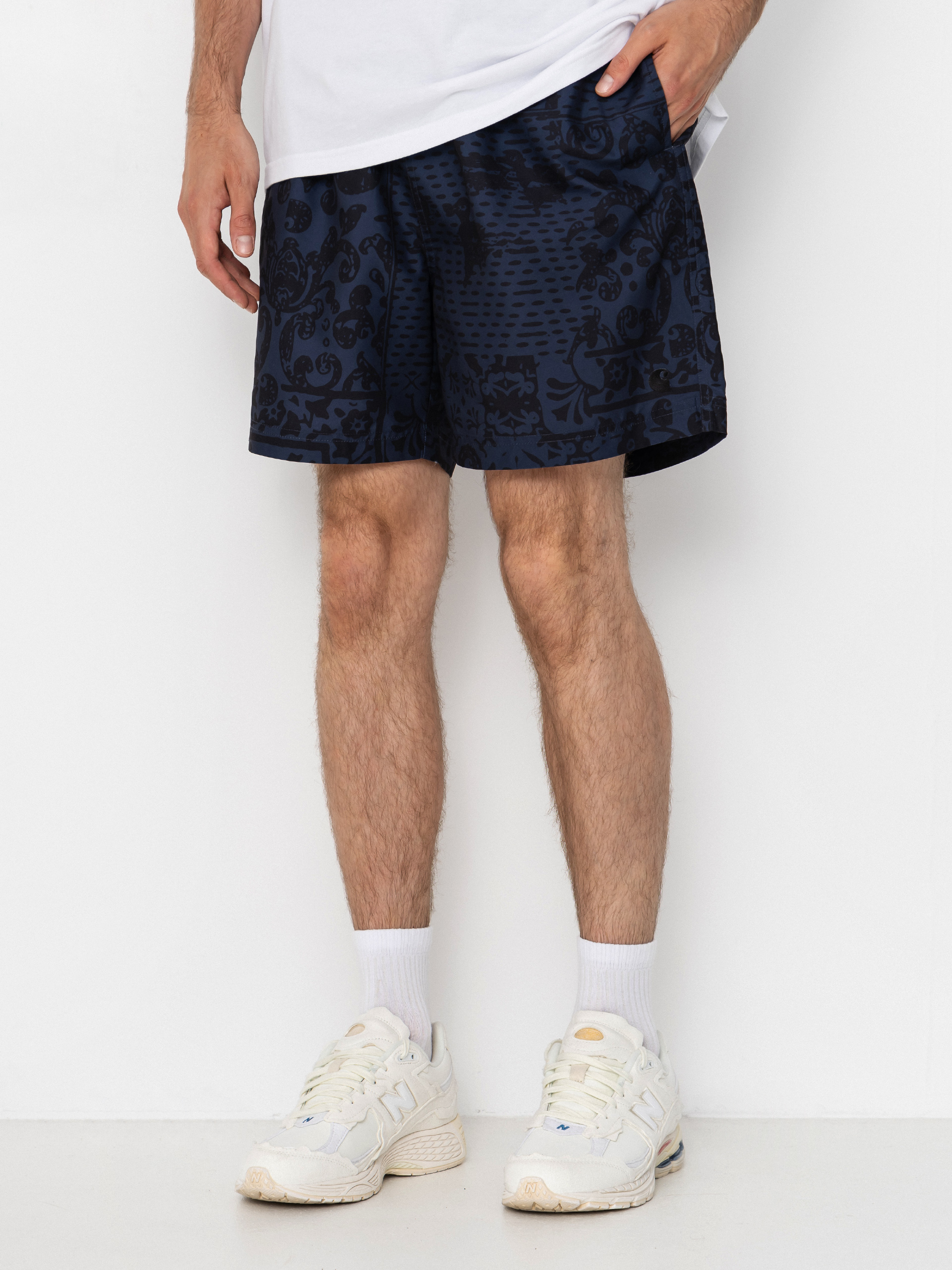 Szorty Carhartt WIP Slater Swim (vestige/blue)