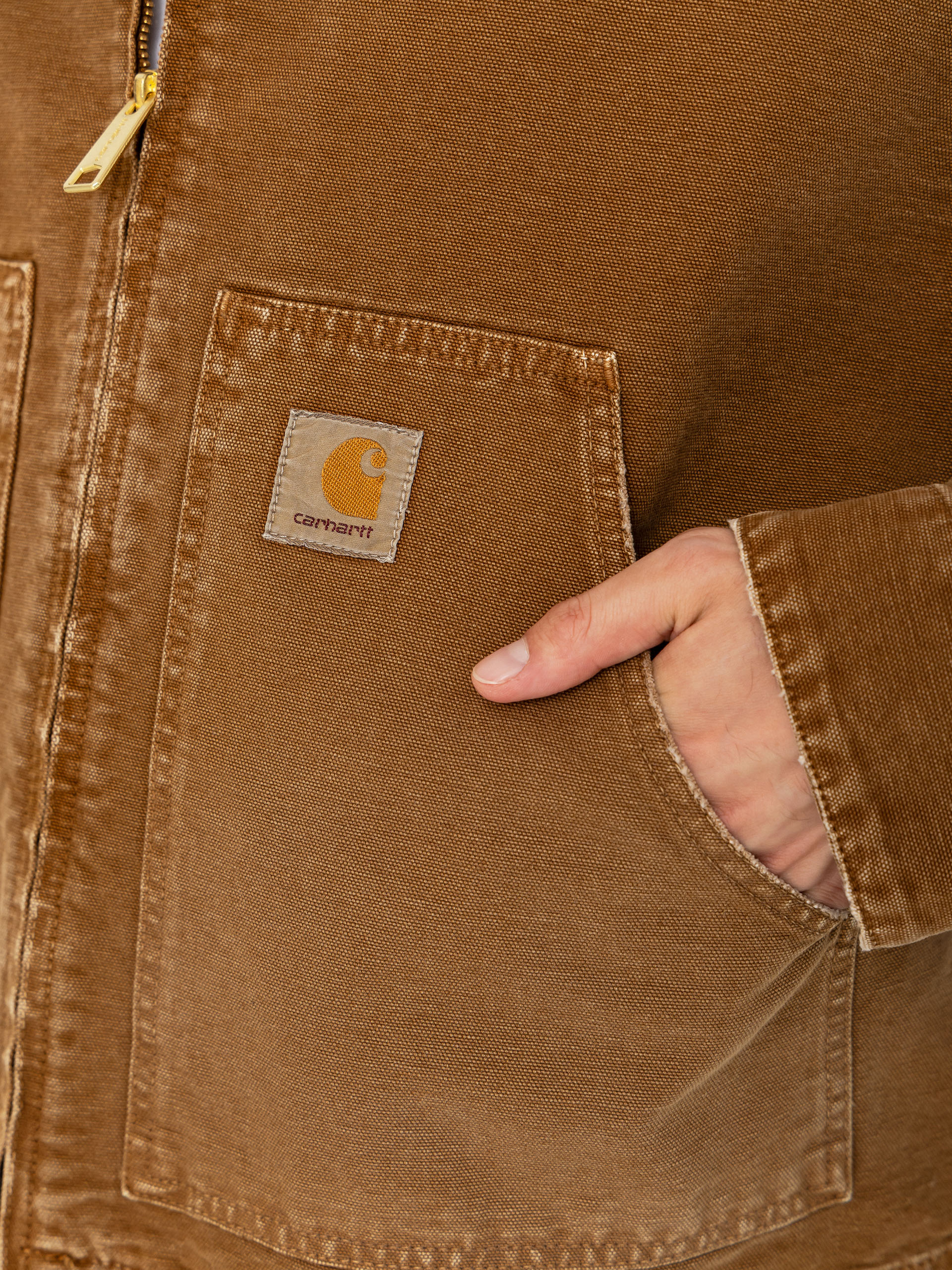 Kurtka Carhartt WIP OG Arcan (hamilton brown/hamilton brown)