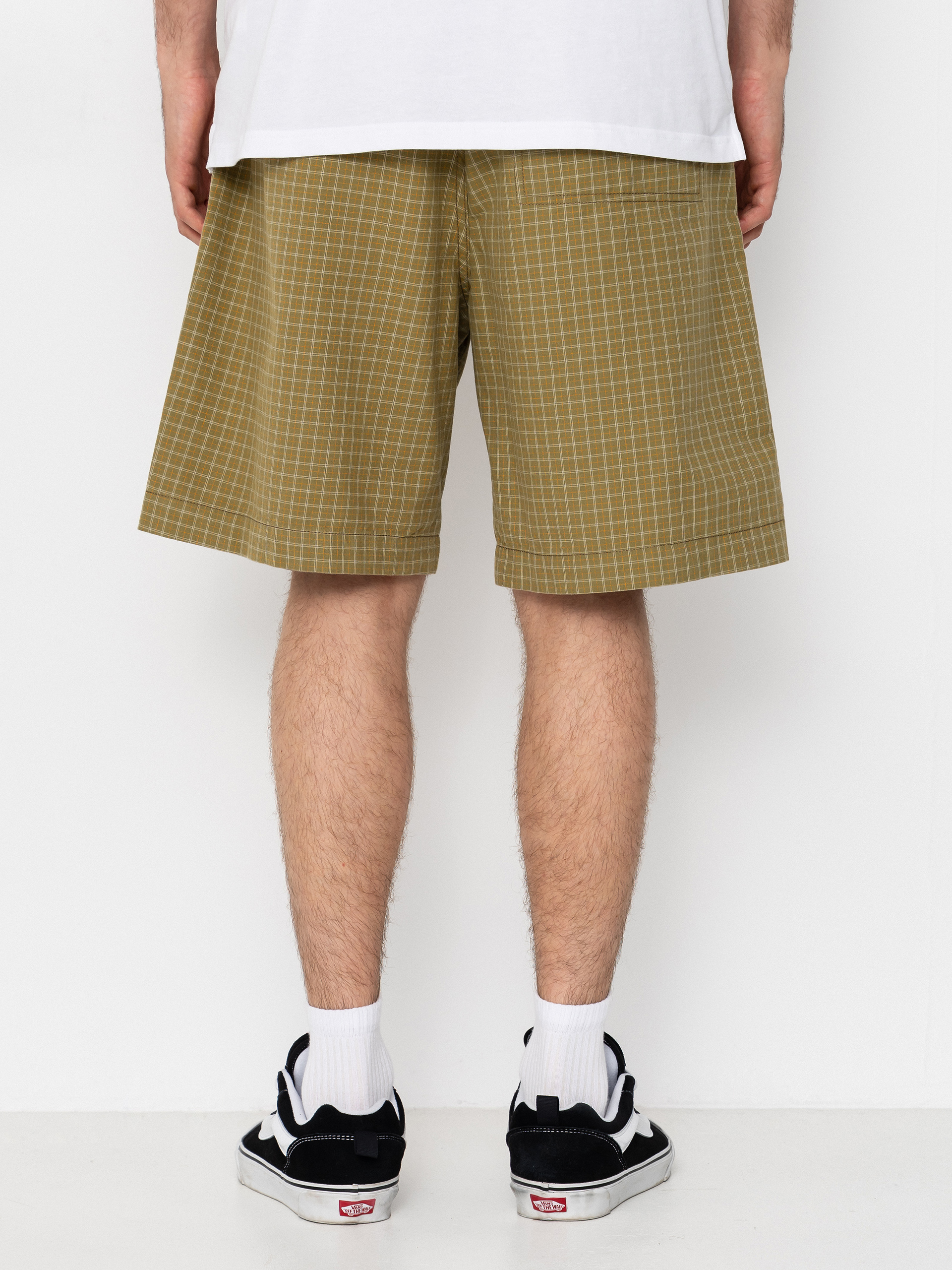 Szorty Polar Skate Hike Cotton (olive check)