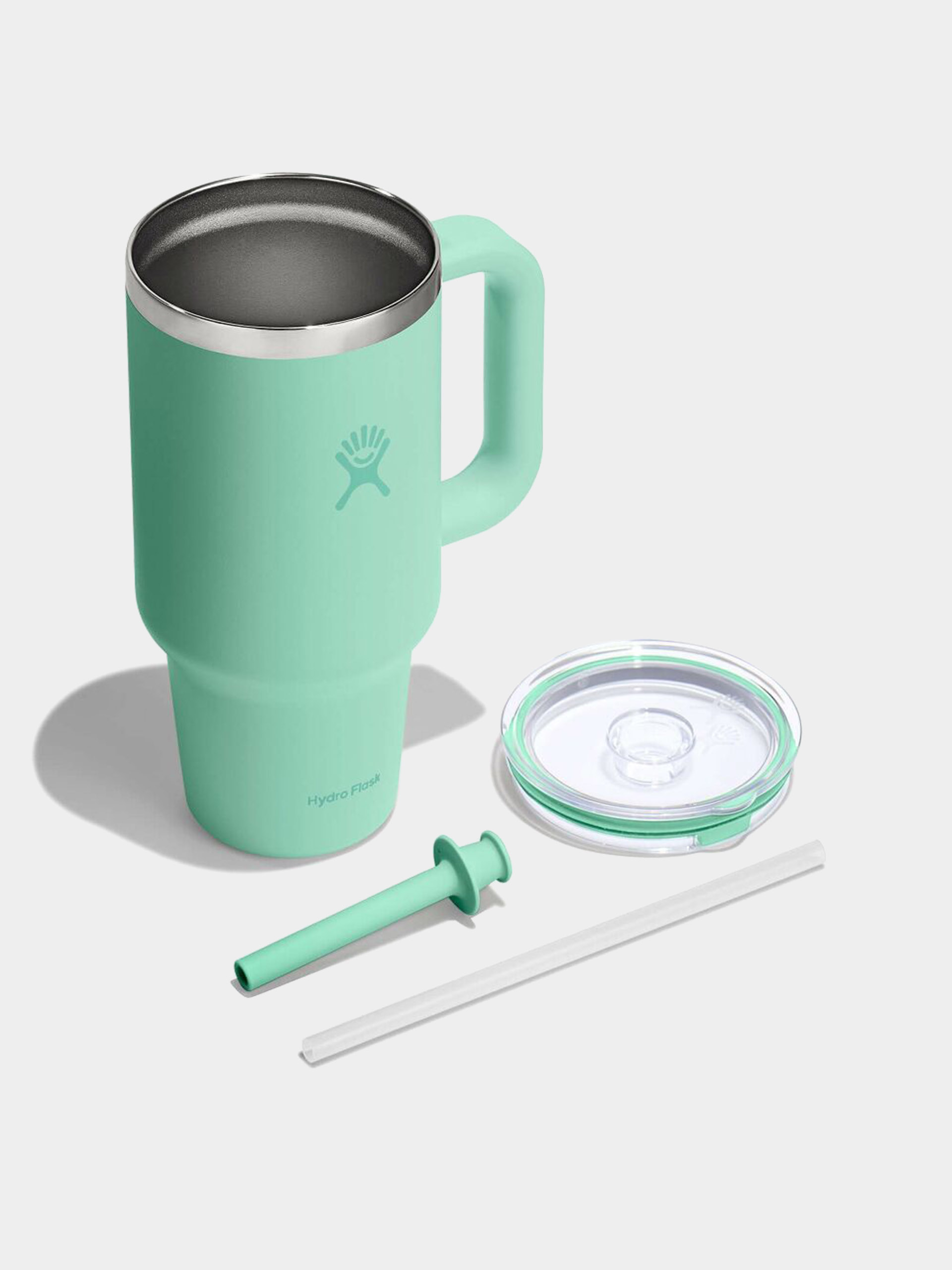 Kubek Hydro Flask Travel Tumbler Clear Lid 946ml (mermaid green)